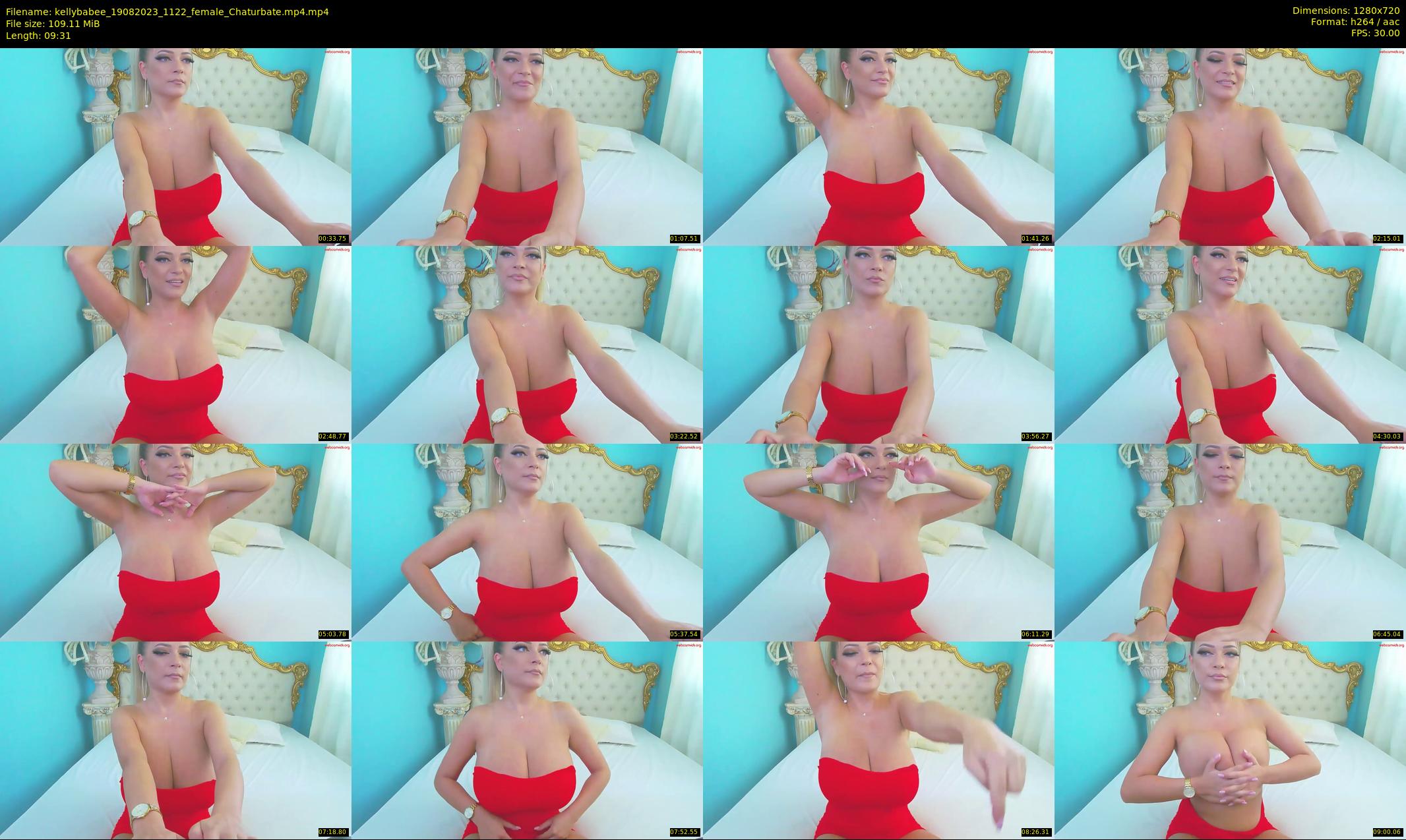 kellybabee — 10 minute Chaturbate female cam show recording, 720p, Aug 19, 2023