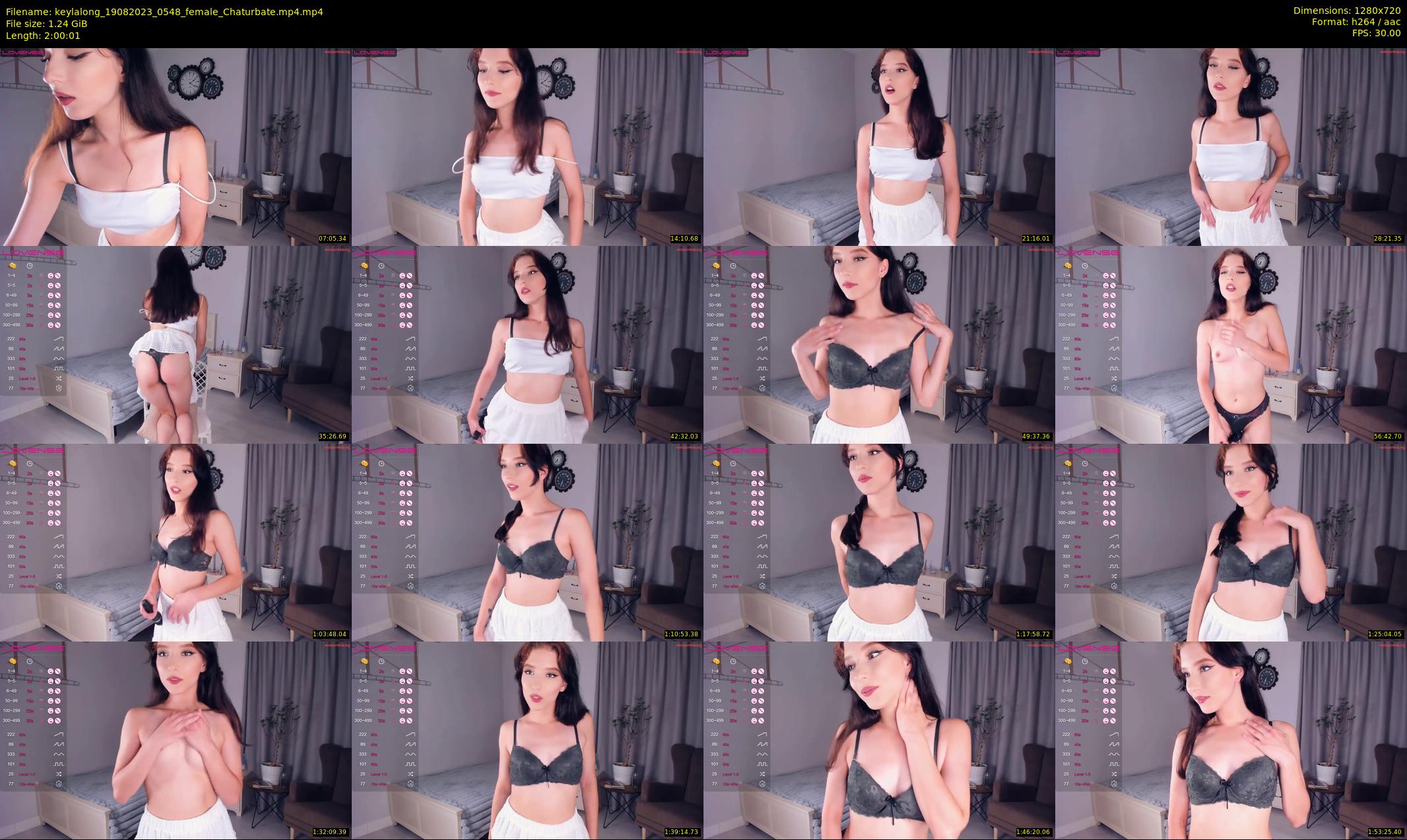 keylalong — 121 minute Chaturbate female cam show recording, 720p, Aug 19, 2023