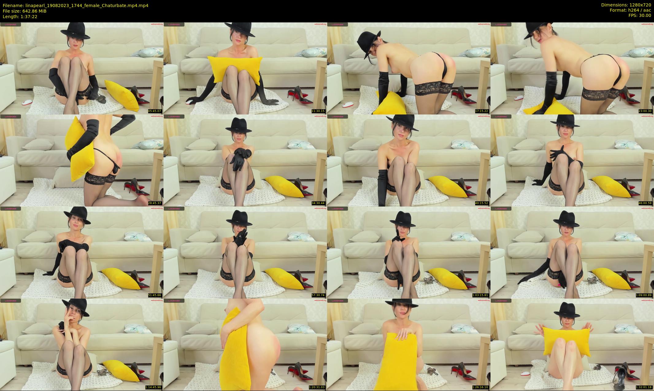 linapearl — 98 minute Chaturbate female cam show recording, 720p, Aug 19, 2023