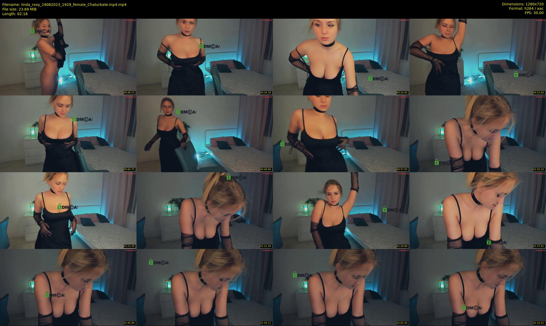 linda_roxy — 3 minute Chaturbate female cam show recording, 720p, Aug 19, 2023