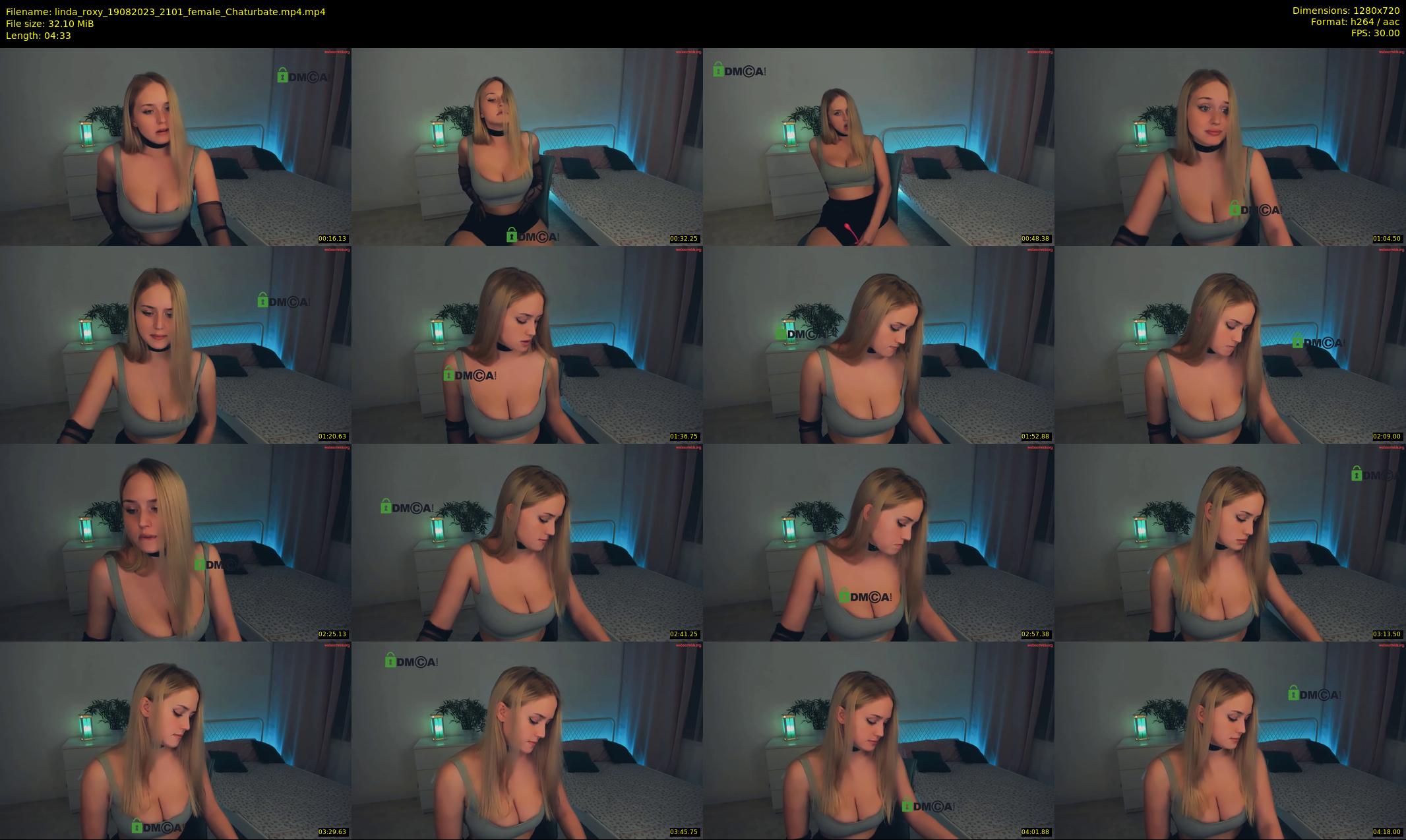 linda_roxy — 5 minute Chaturbate female cam show recording, 720p, Aug 19, 2023