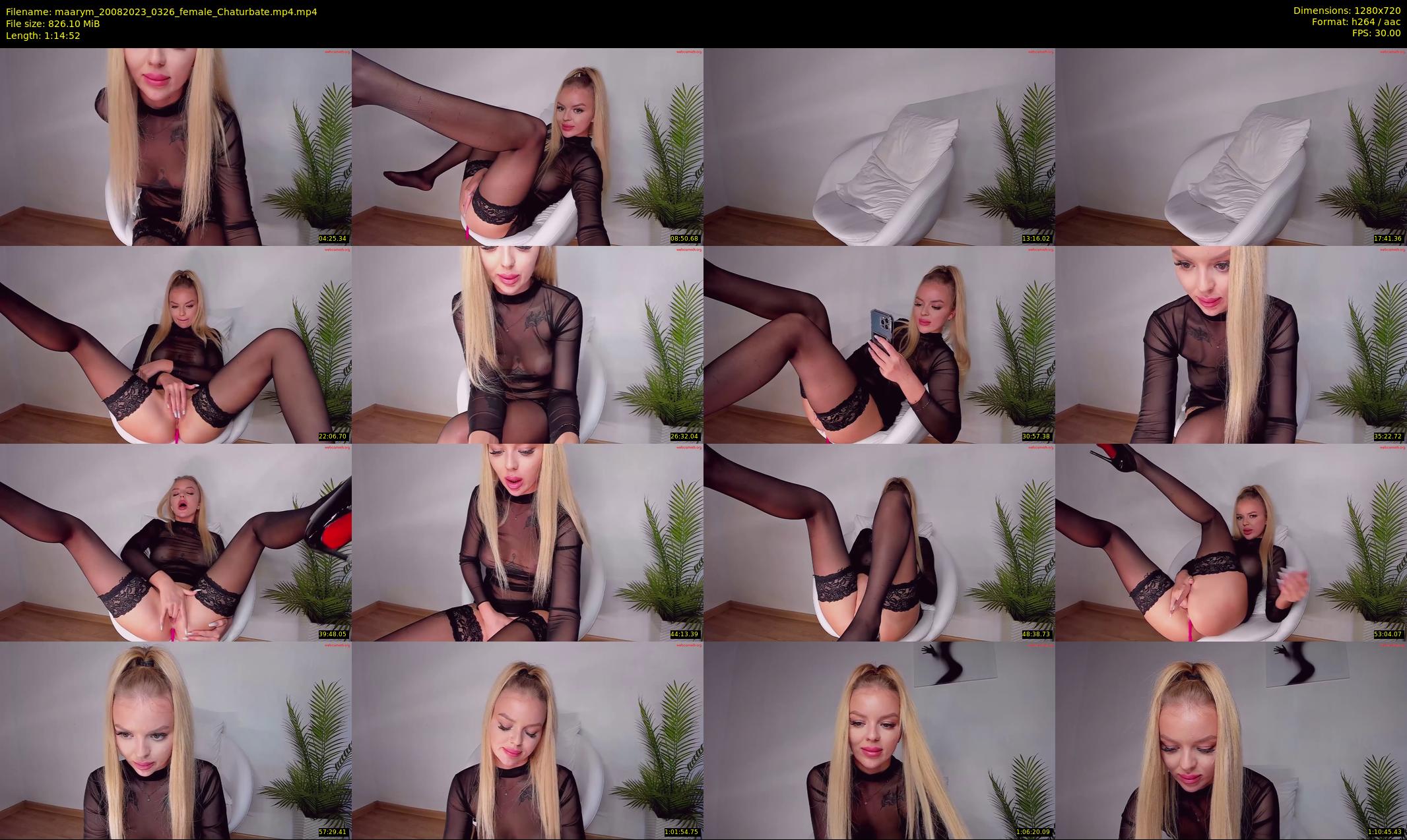maarym — 75 minute Chaturbate couple cam show recording, 720p, Aug 20, 2023