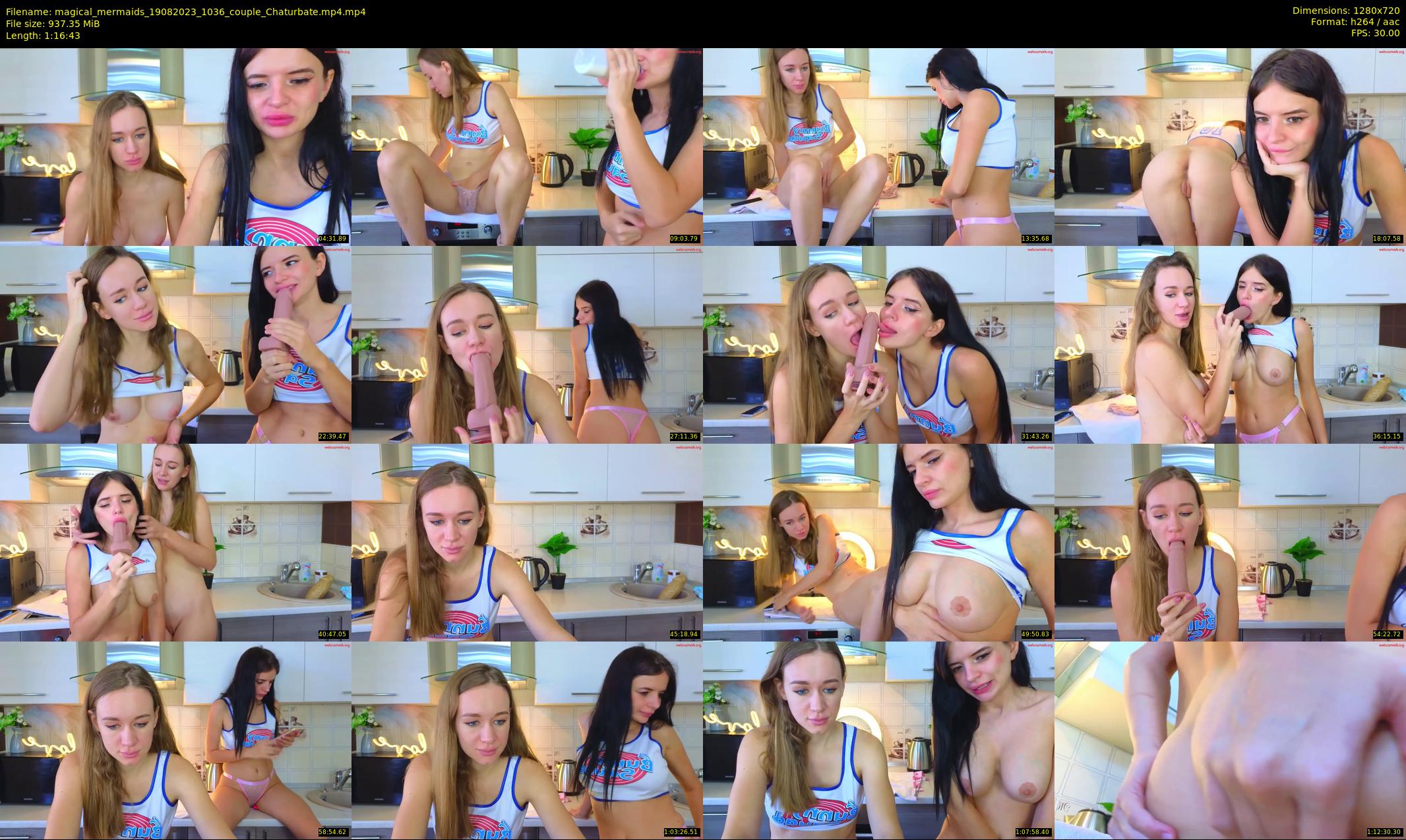 magical_mermaids — 77 minute Chaturbate couple cam show recording, 720p, Aug 19, 2023