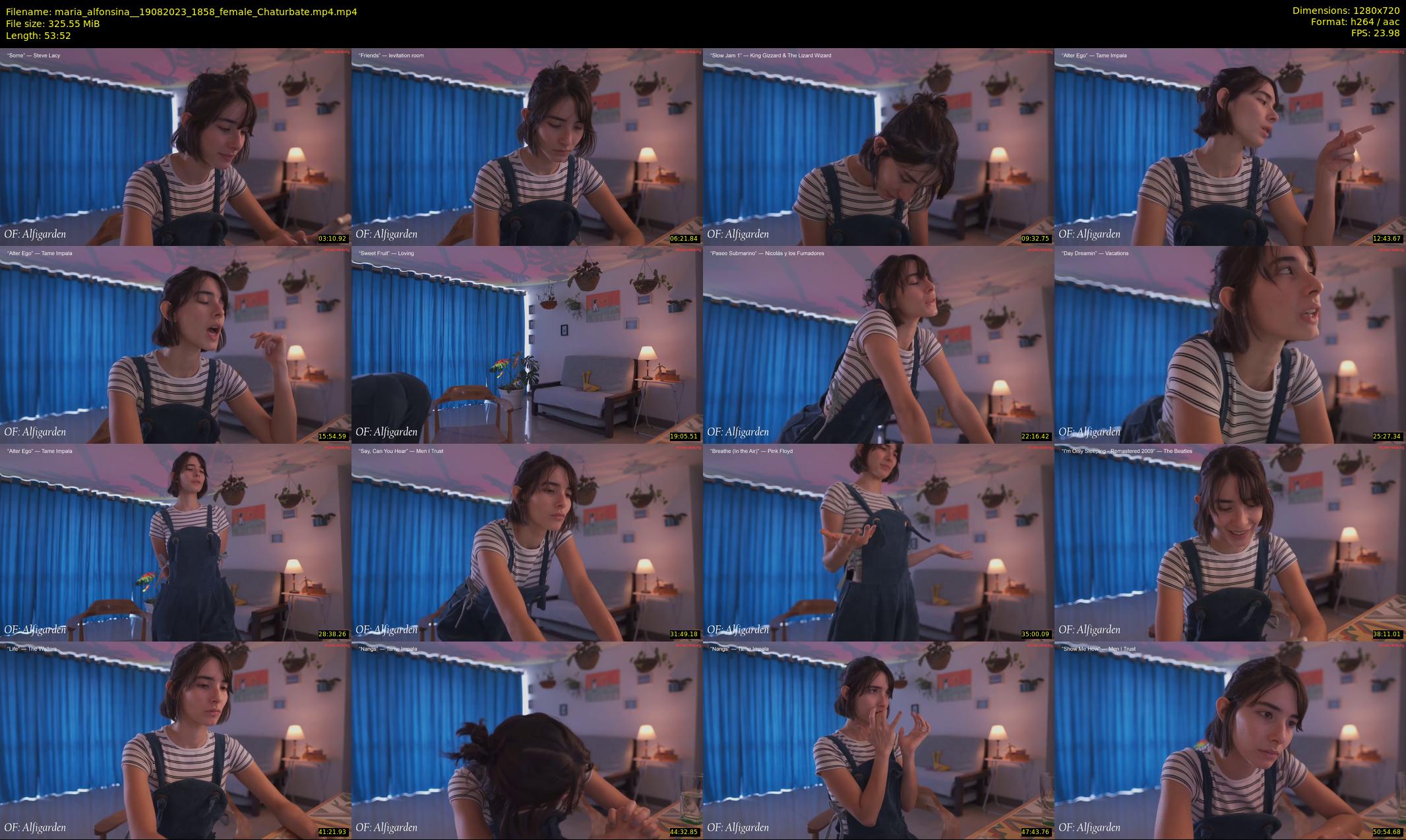 maria_alfonsina_ — 54 minute Chaturbate female cam show recording, 720p, Aug 19, 2023