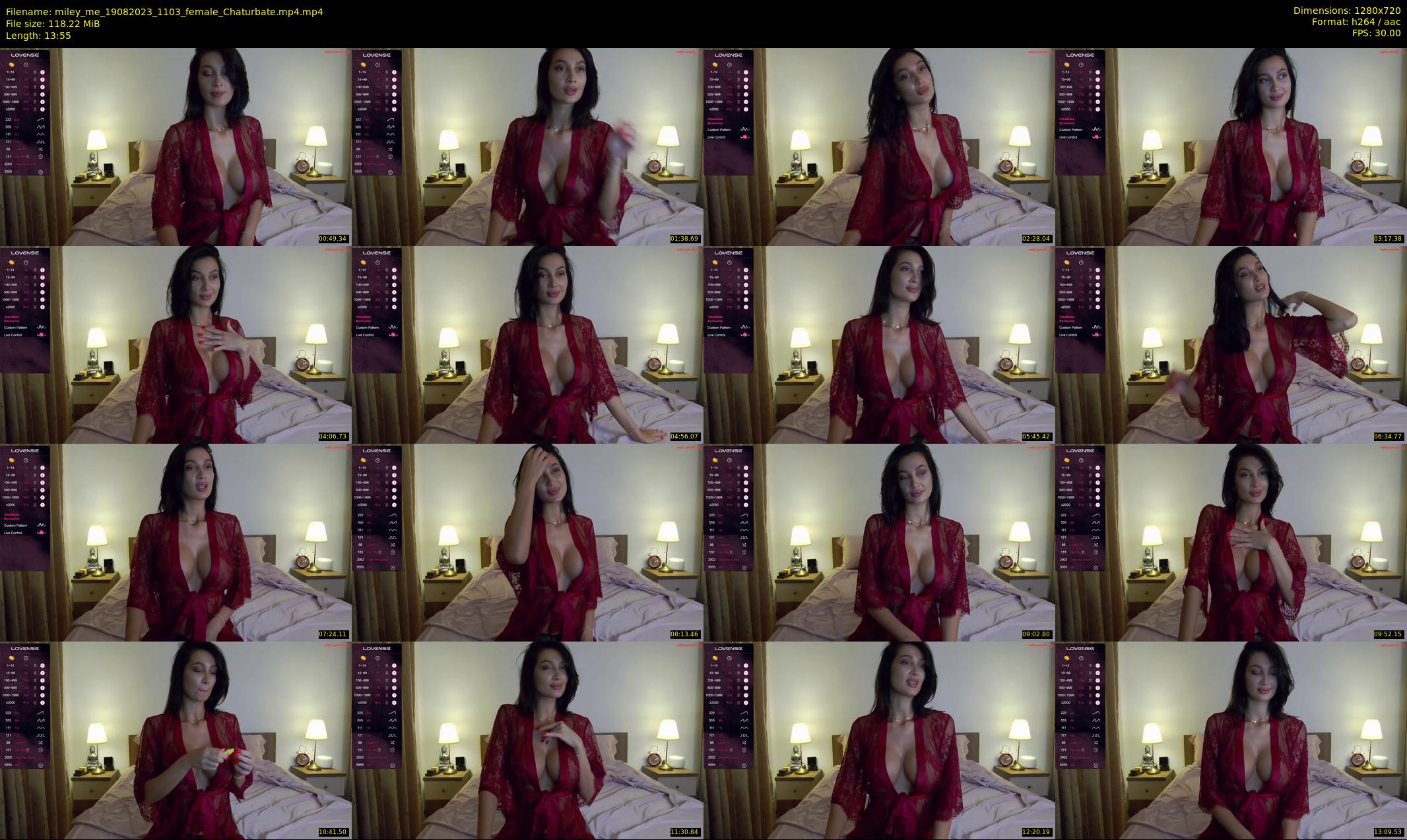 miley_me — 14 minute Chaturbate female cam show recording, 720p, Aug 19, 2023