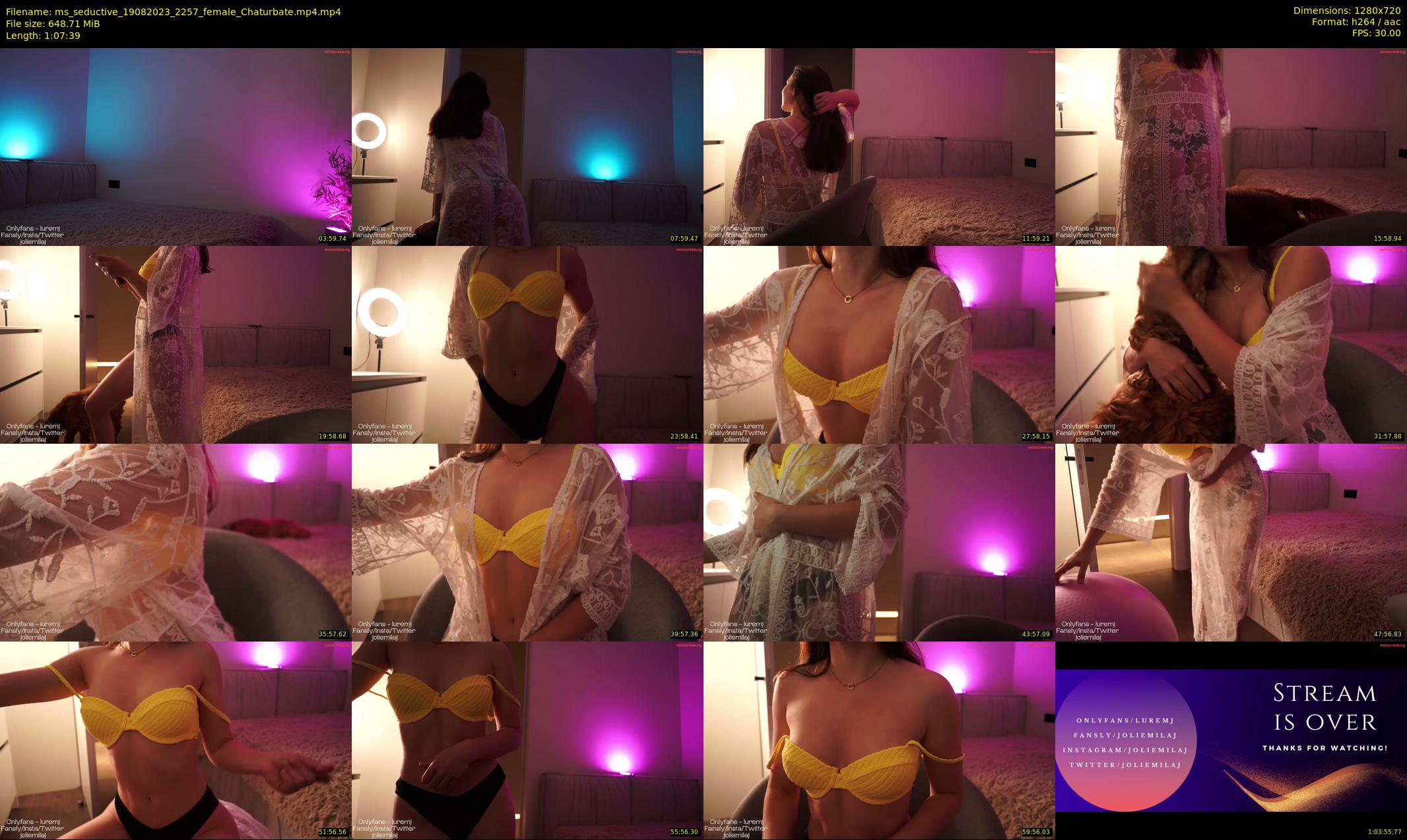 ms_seductive — 68 minute Chaturbate female cam show recording, 720p, Aug 19, 2023