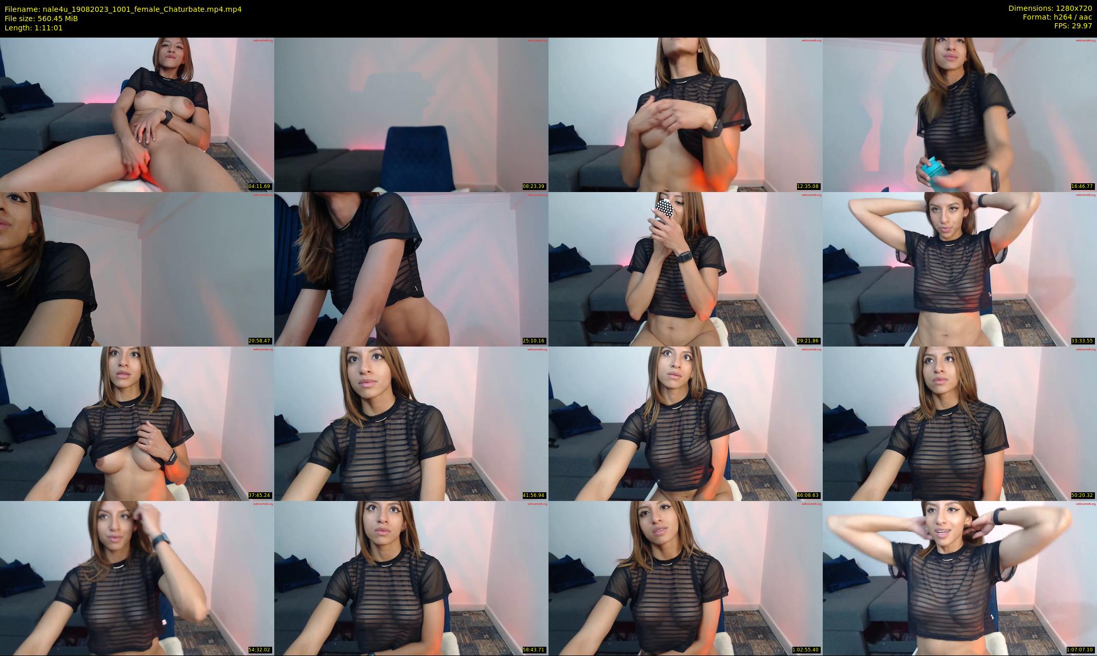 nale4u — 72 minute Chaturbate female cam show recording, 720p, Aug 19, 2023