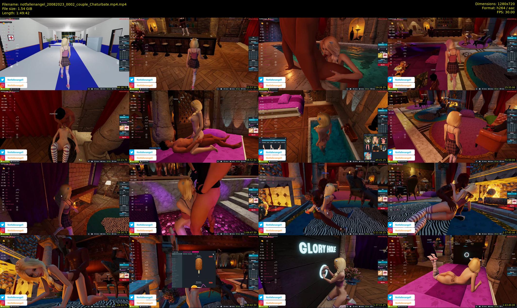 notfallenangel — 110 minute Chaturbate couple cam show recording, 720p, Aug 20, 2023