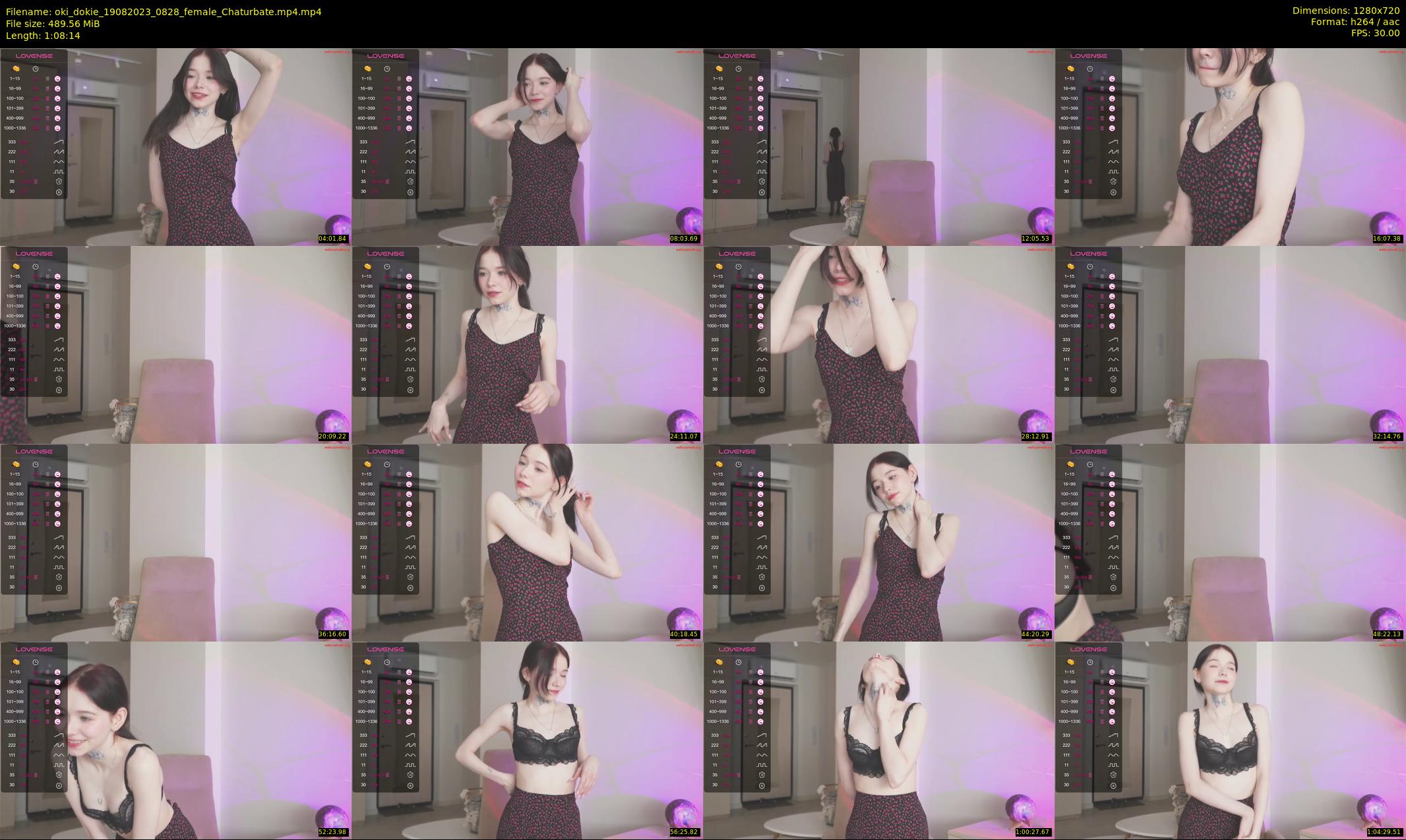 oki_dokie — 69 minute Chaturbate female cam show recording, 720p, Aug 19, 2023