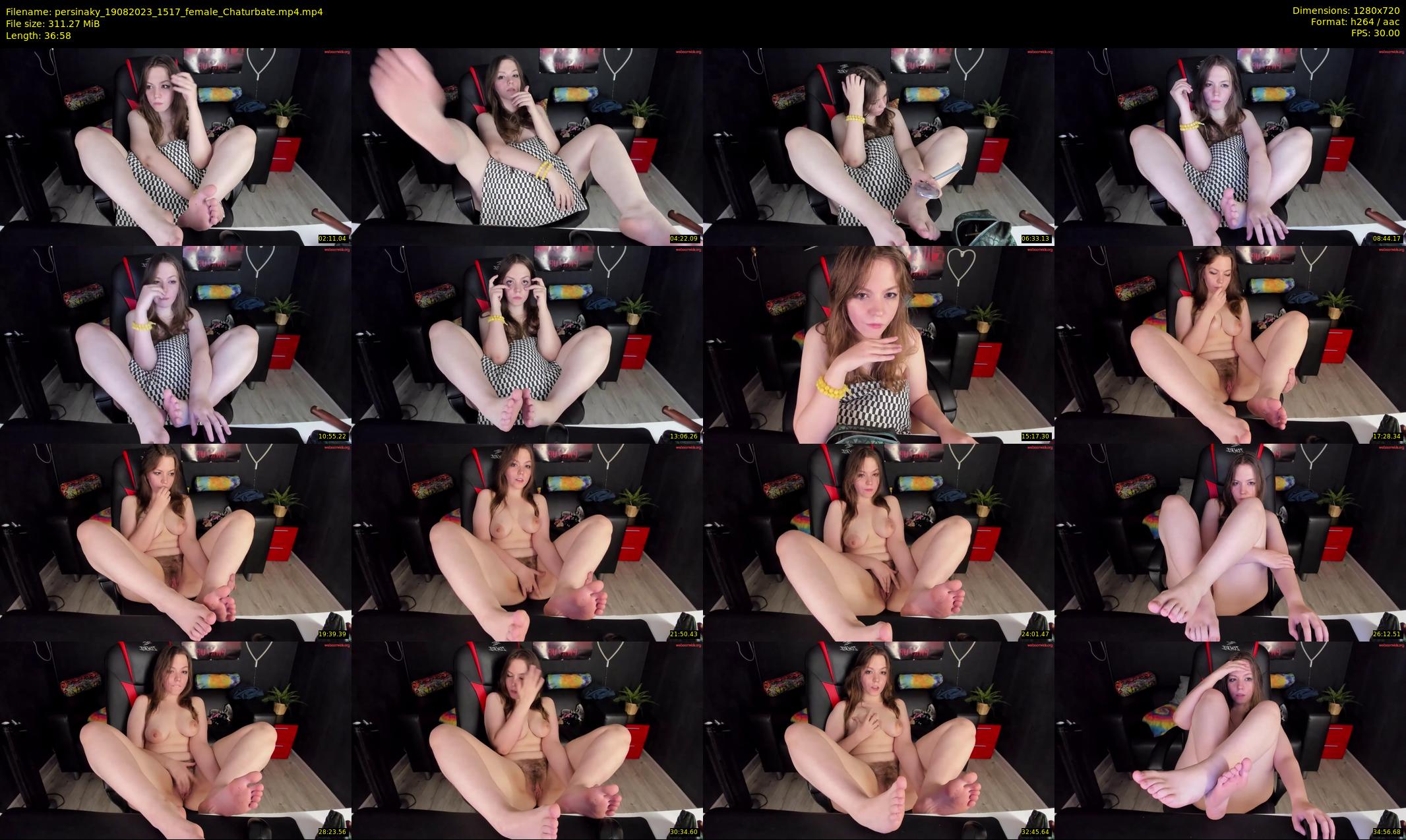 persinaky — 37 minute Chaturbate female cam show recording, 720p, Aug 19, 2023