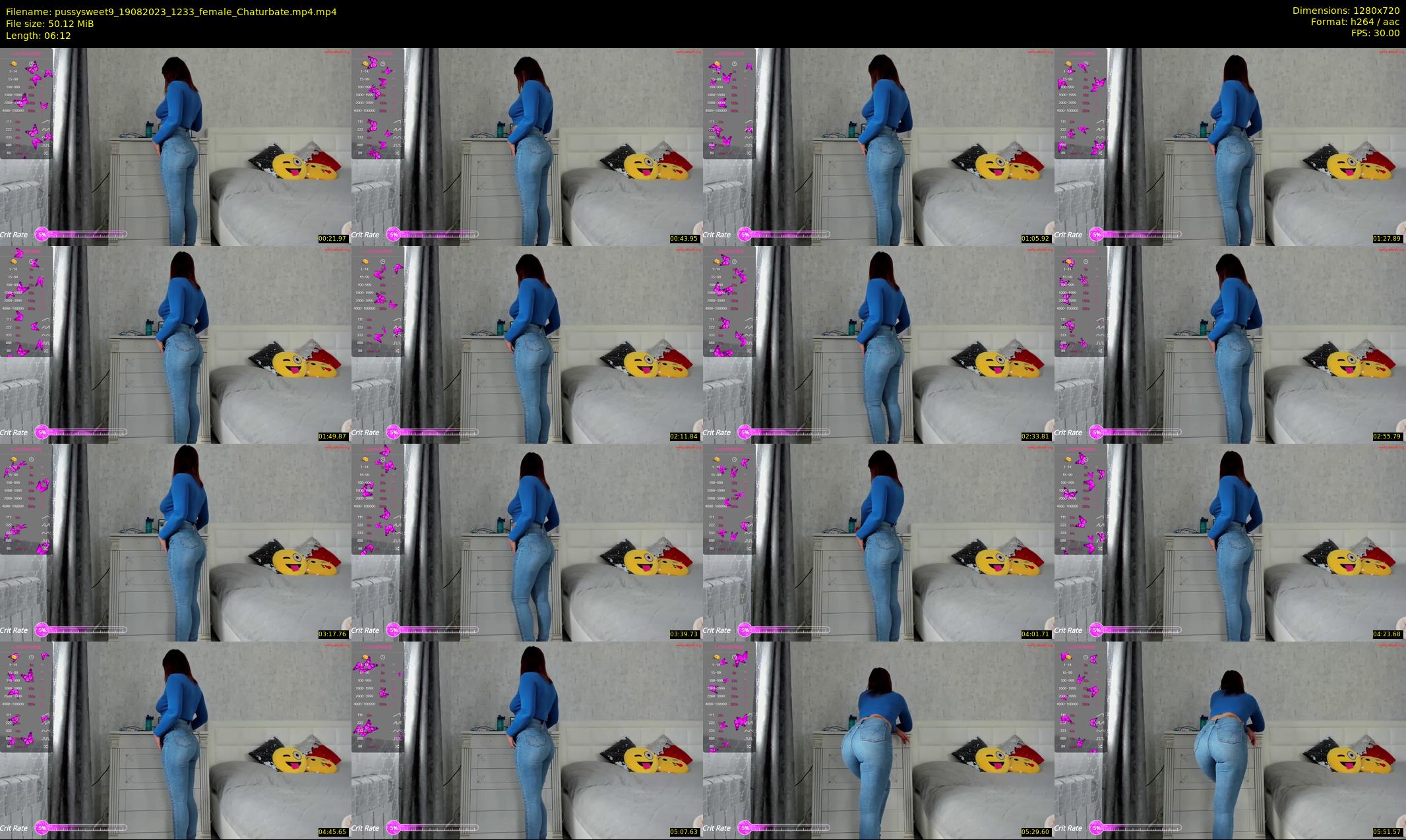 pussysweet9 — 7 minute Chaturbate female cam show recording, 720p, Aug 19, 2023