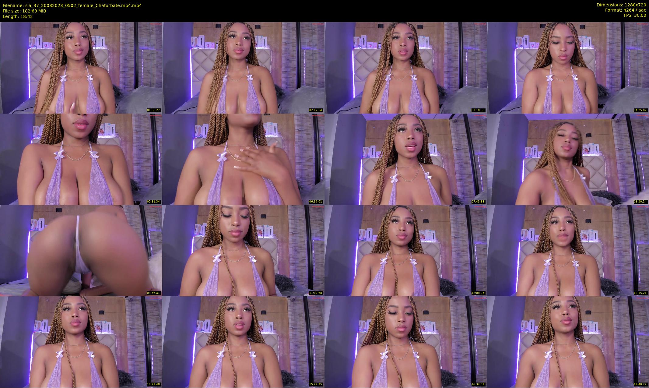 sia_37 — 19 minute Chaturbate female cam show recording, 720p, Aug 20, 2023