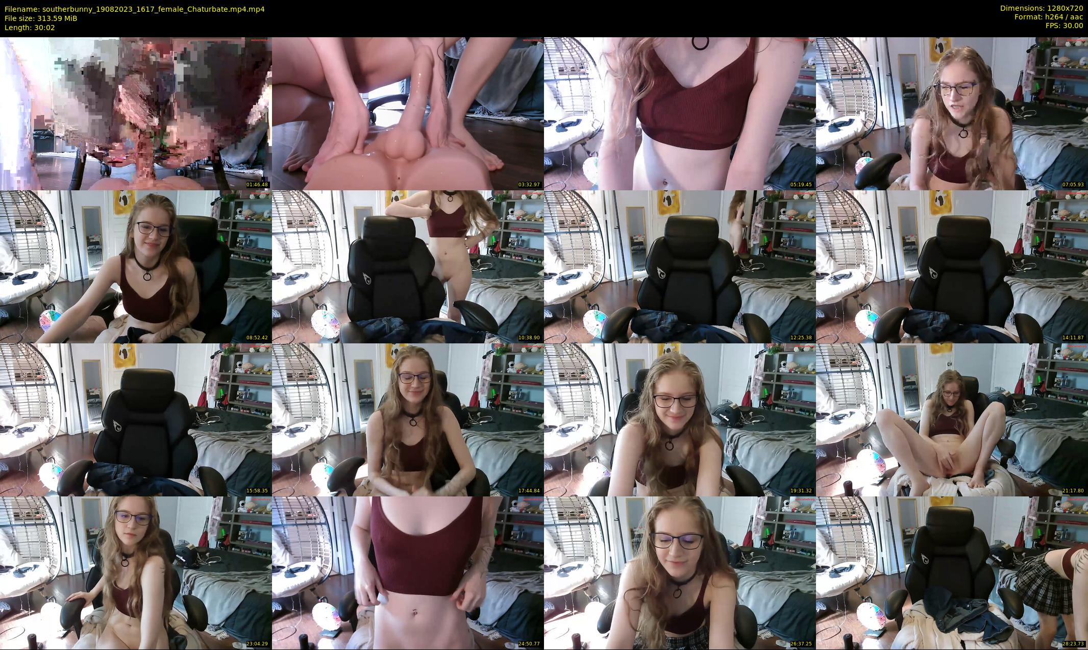 southerbunny — 31 minute Chaturbate female cam show recording, 720p, Aug 19, 2023