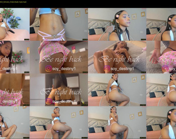 soy_destiny — 121 minute Chaturbate female cam show recording, 720p, Aug 19, 2023