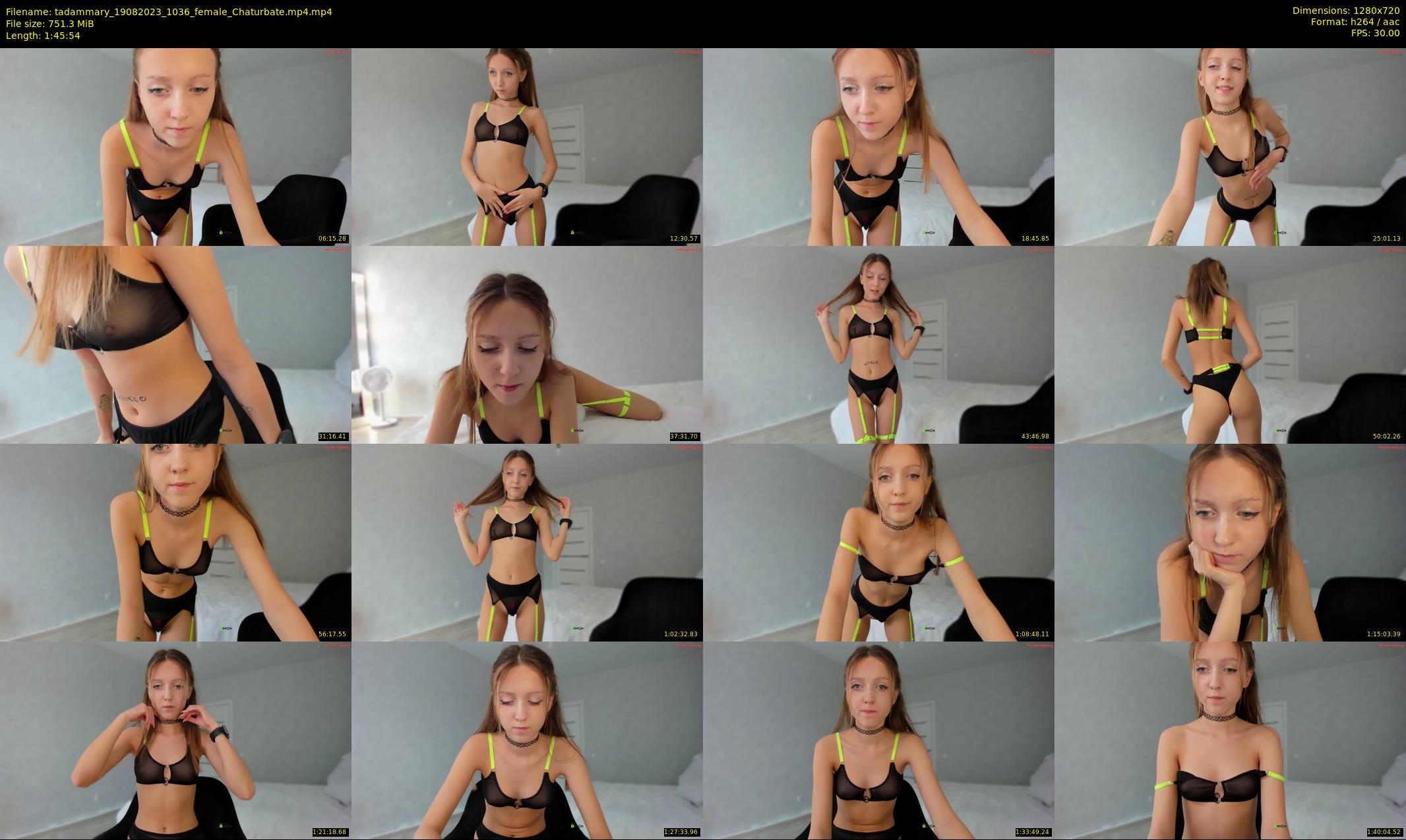 tadammary — 106 minute Chaturbate female cam show recording, 720p, Aug 19, 2023