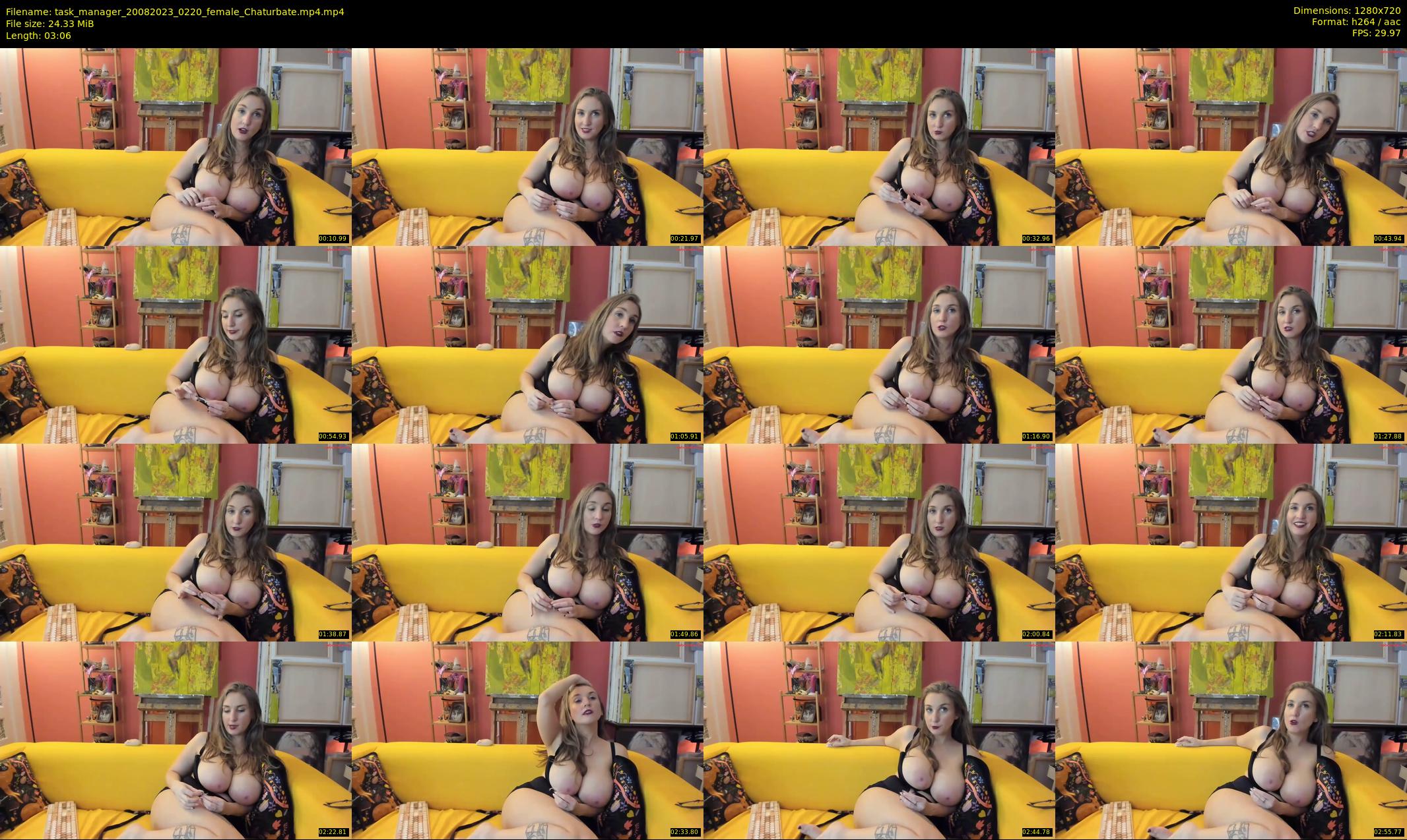task_manager — 4 minute Chaturbate couple cam show recording, 720p, Aug 20, 2023