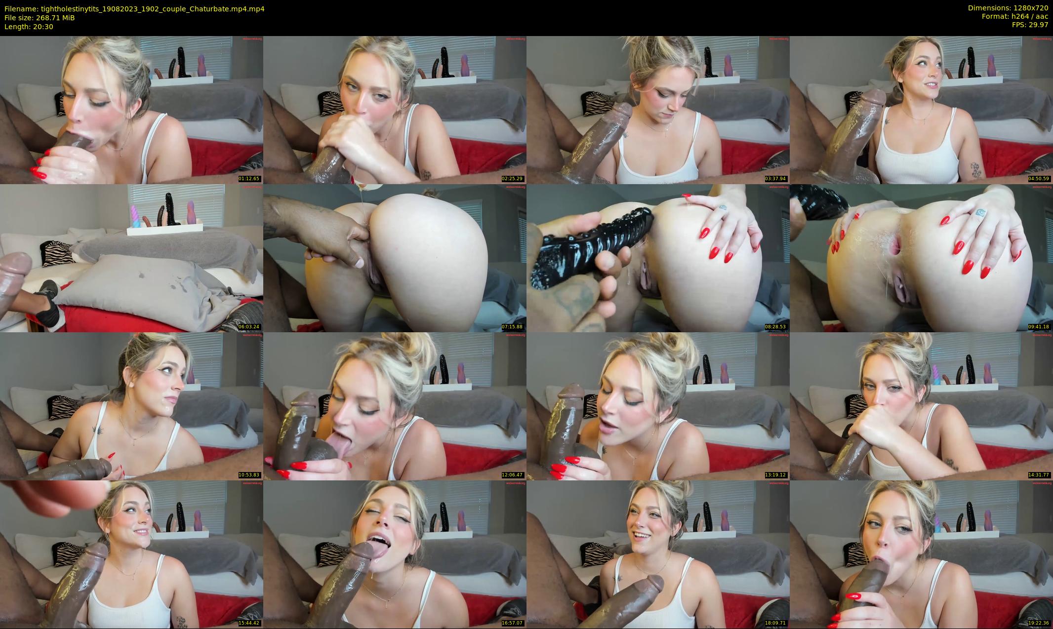 tightholestinytits — 21 minute Chaturbate couple cam show recording, 720p, Aug 19, 2023