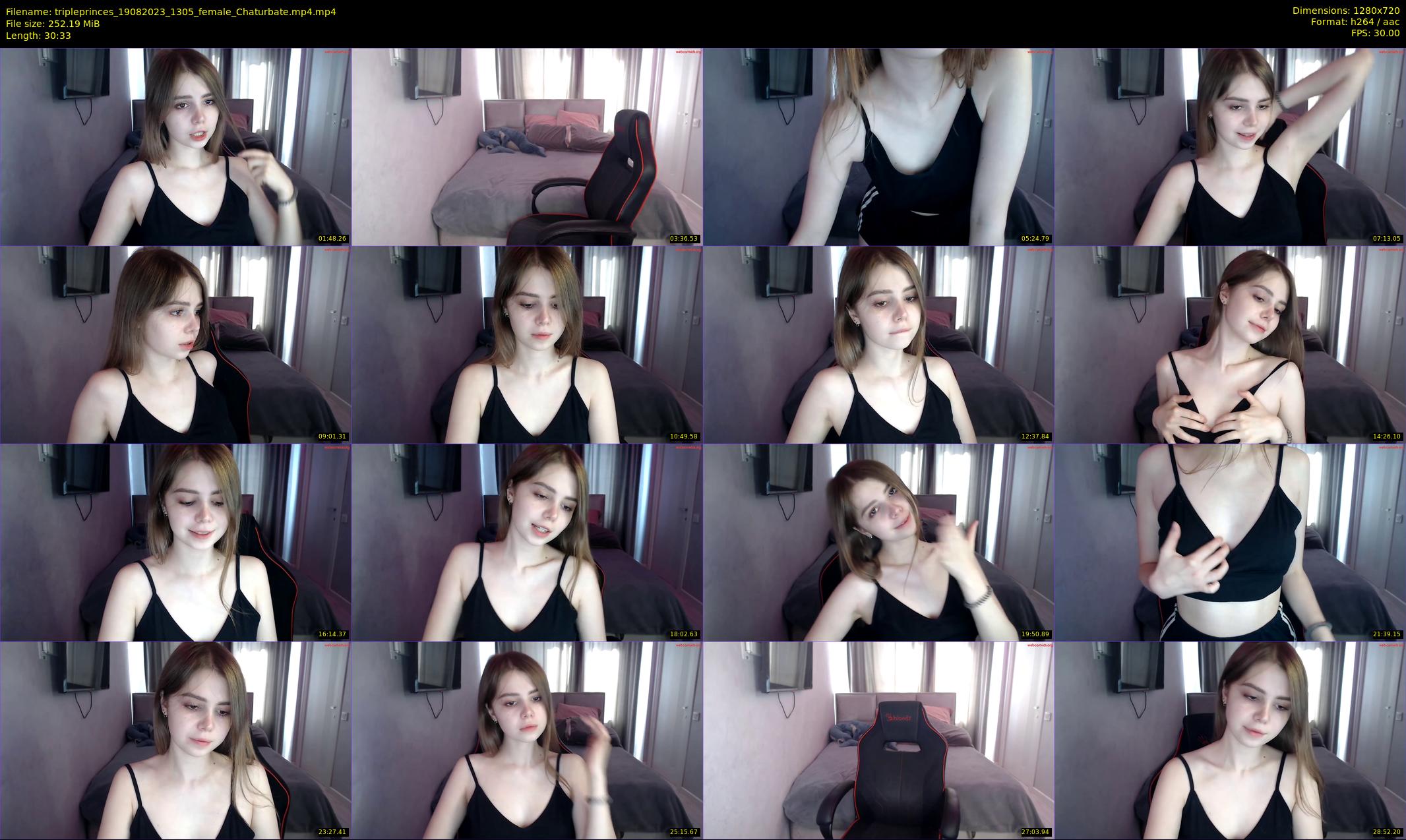 tripleprinces — 31 minute Chaturbate female cam show recording, 720p, Aug 19, 2023