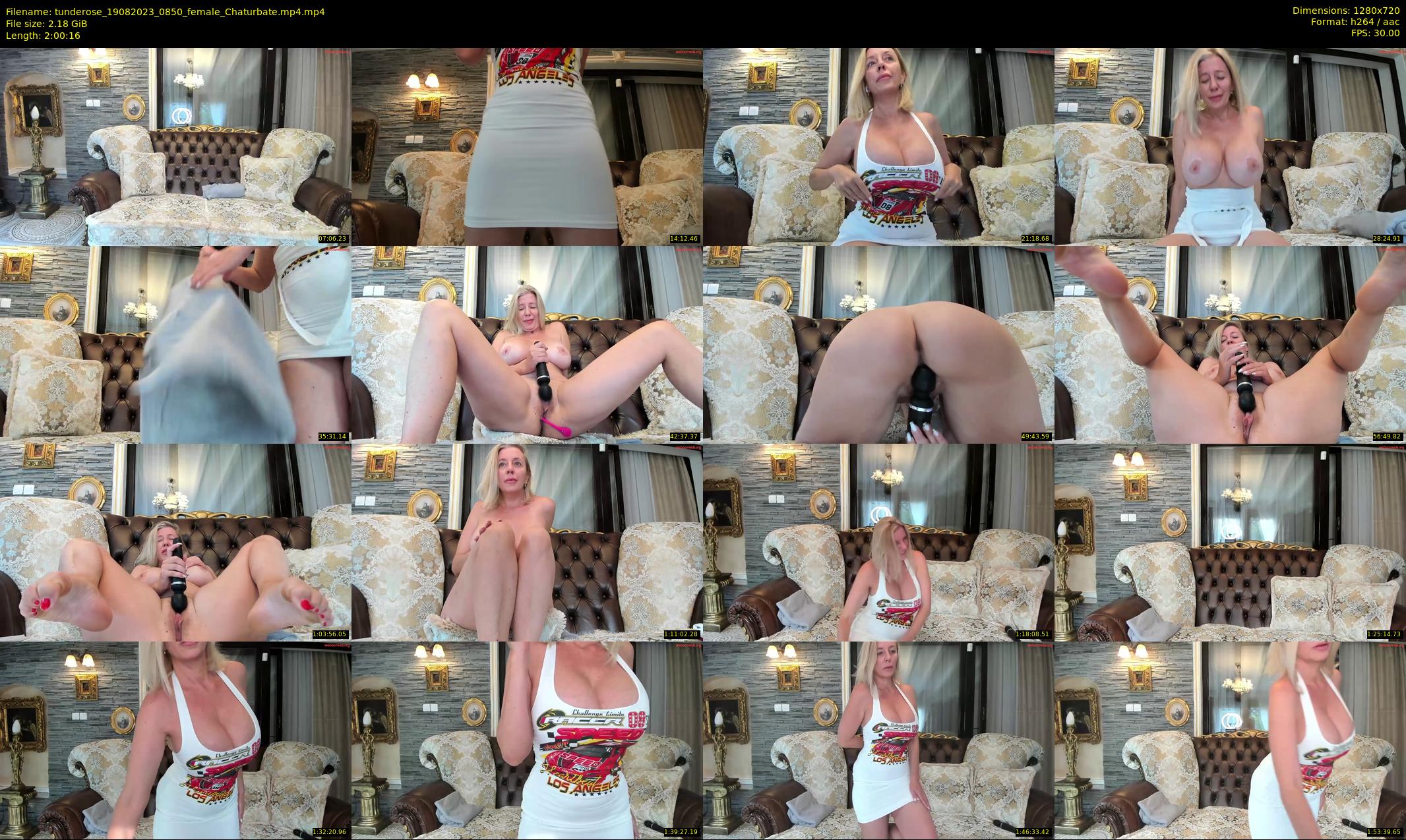 tunderose — 121 minute Chaturbate female cam show recording, 720p, Aug 19, 2023
