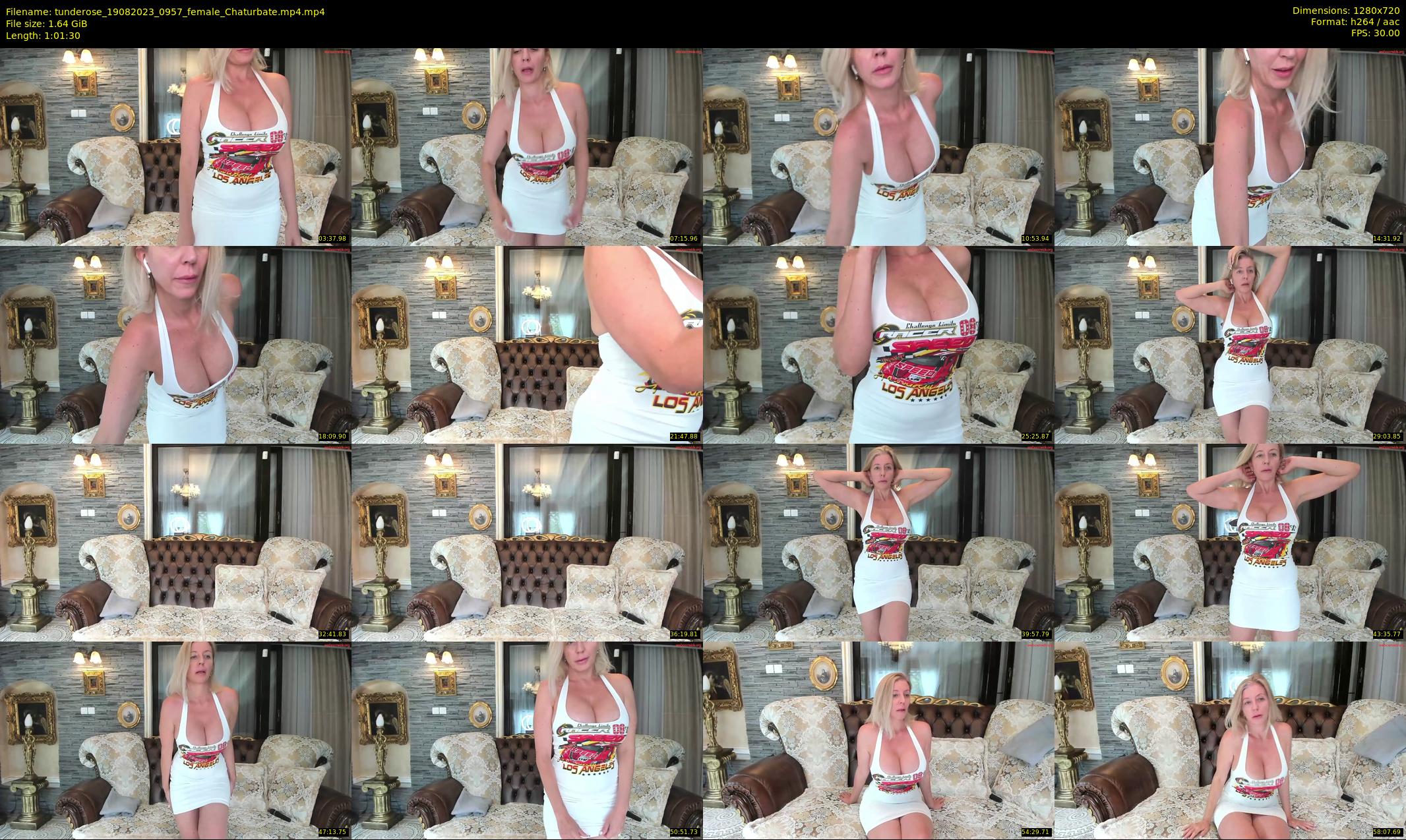 tunderose — 62 minute Chaturbate female cam show recording, 720p, Aug 19, 2023
