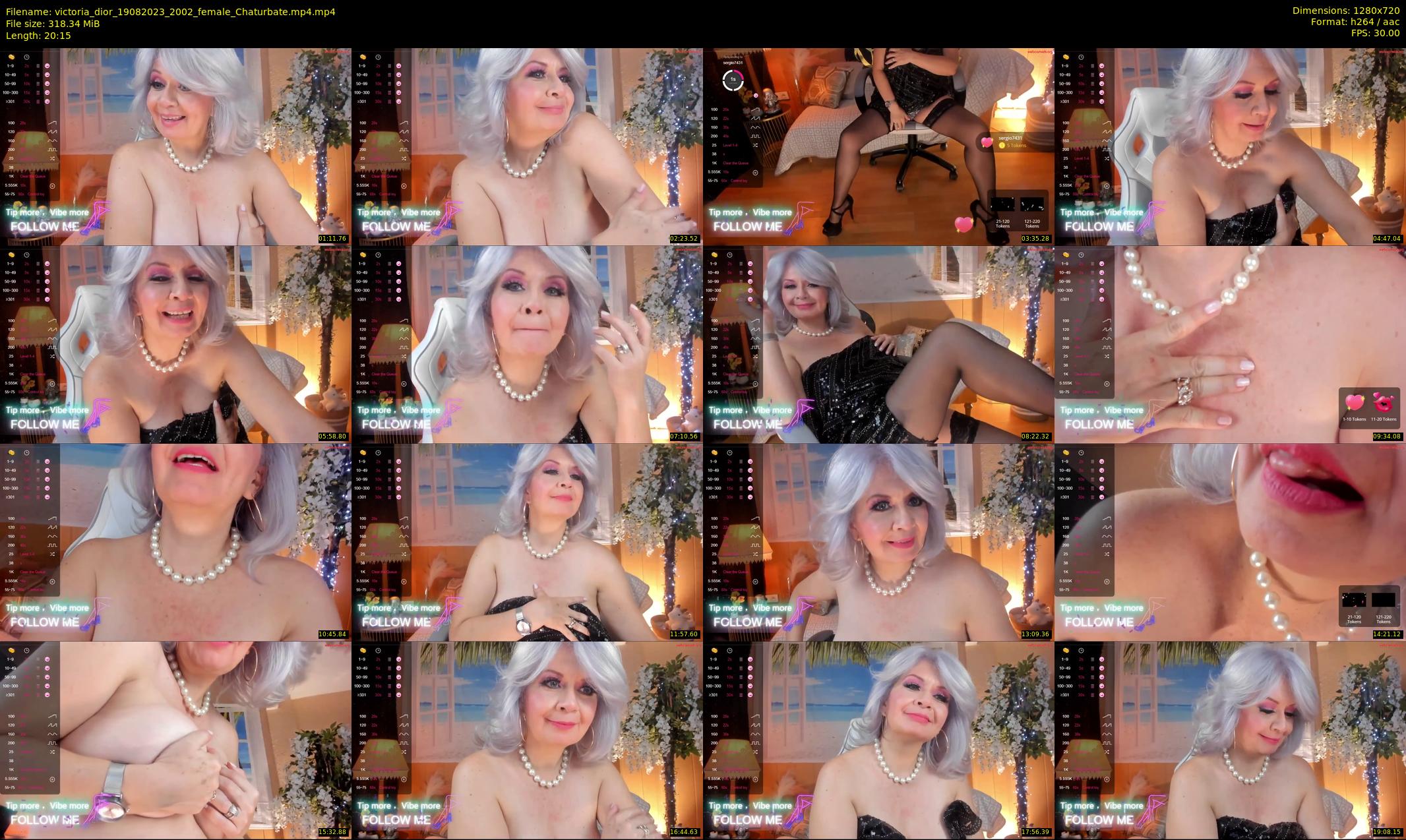 victoria_dior — 21 minute Chaturbate female cam show recording, 720p, Aug 19, 2023