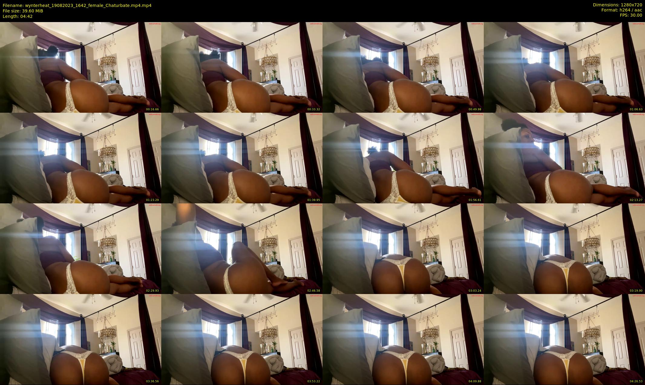 wynterheat — 5 minute Chaturbate female cam show recording, 720p, Aug 19, 2023