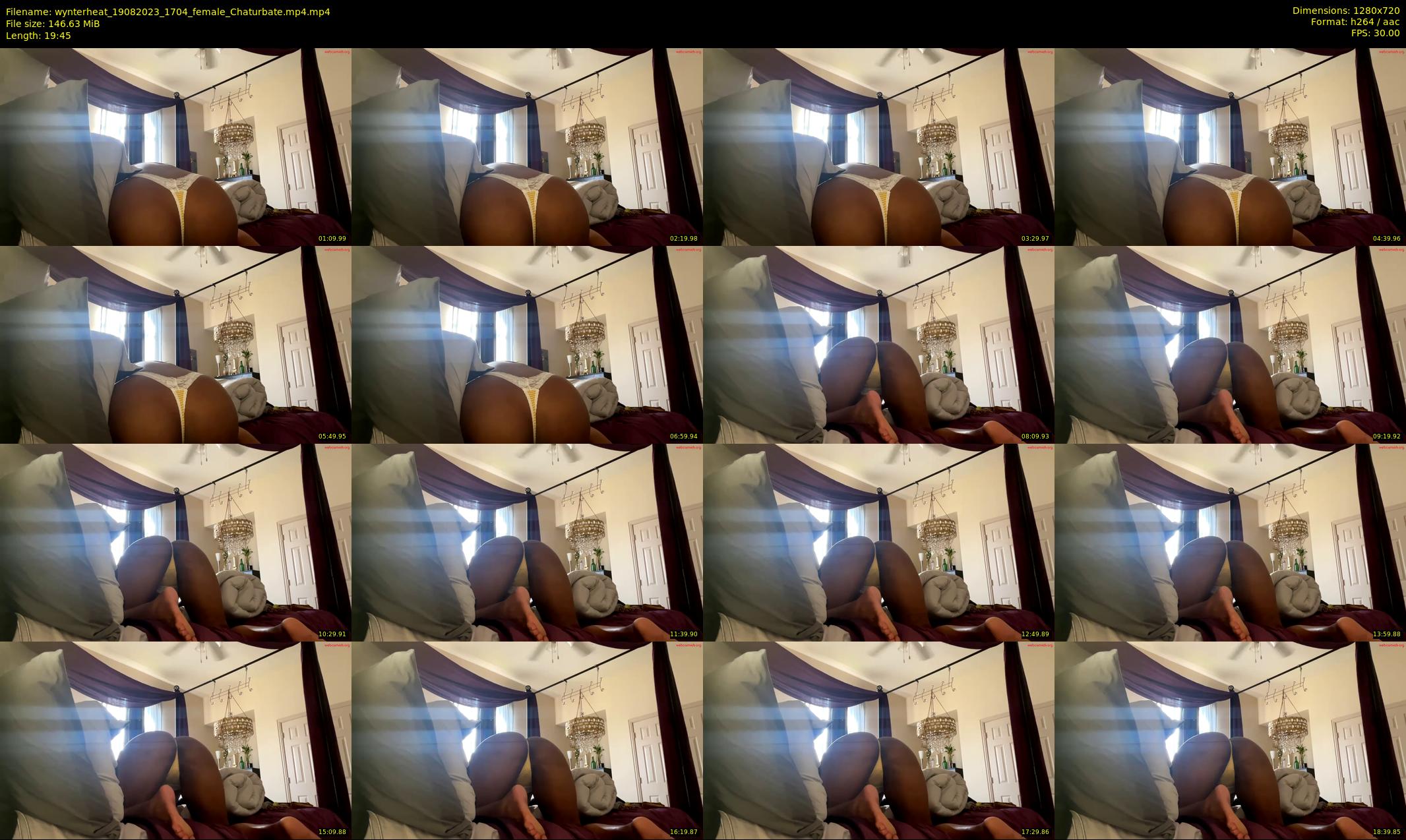 wynterheat — 20 minute Chaturbate female cam show recording, 720p, Aug 19, 2023