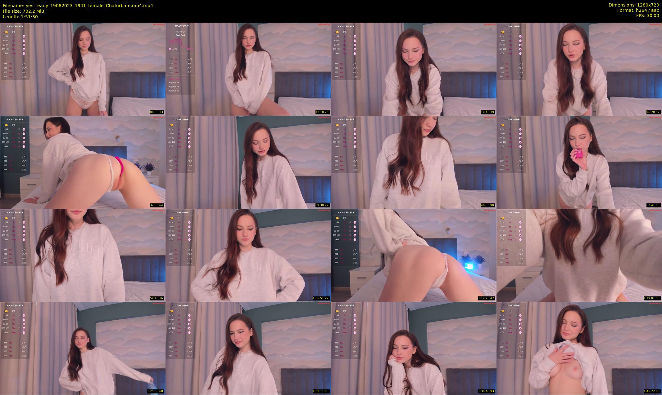 yes_ready — 112 minute Chaturbate female cam show recording, 720p, Aug 19, 2023