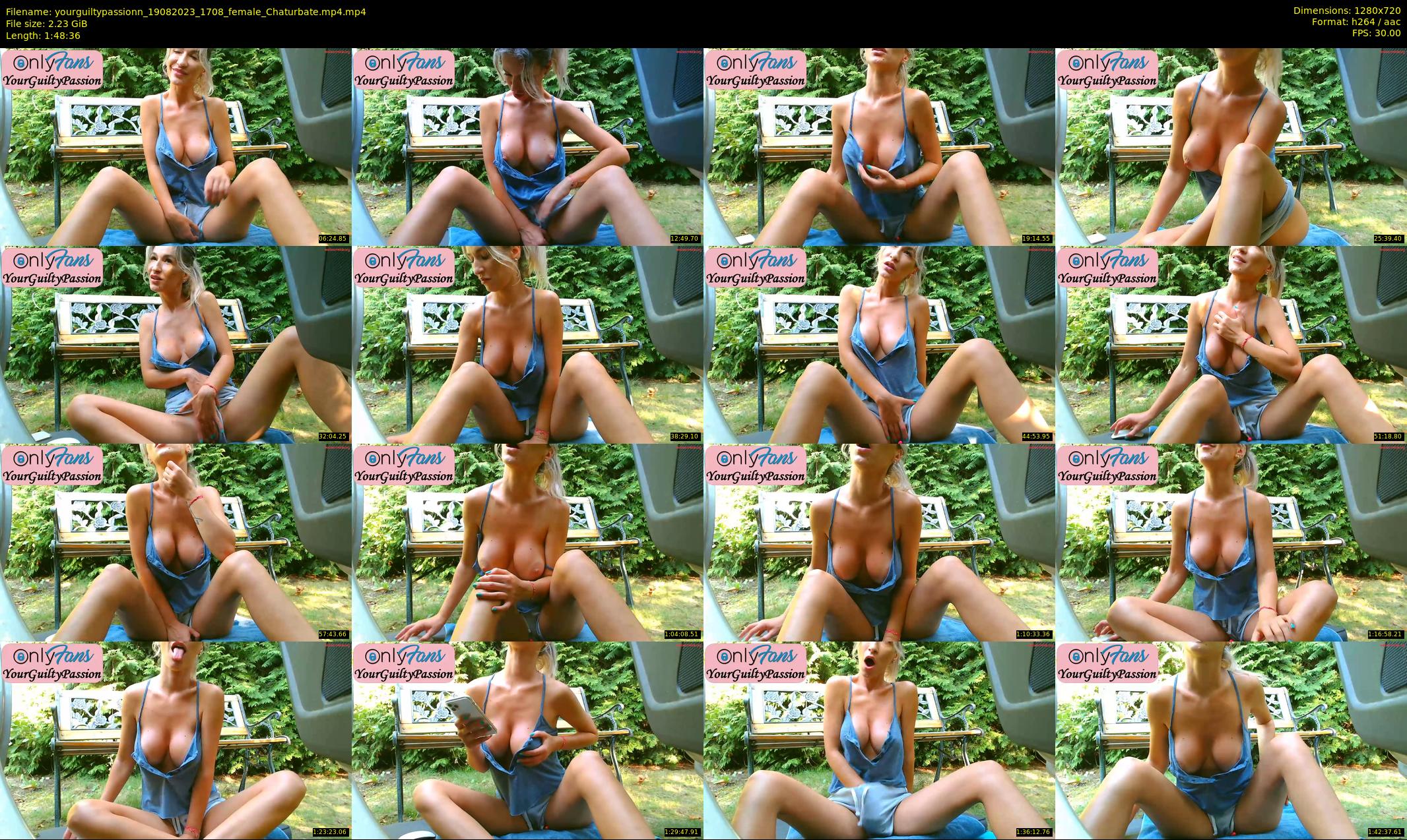 yourguiltypassionn — 109 minute Chaturbate female cam show recording, 720p, Aug 19, 2023