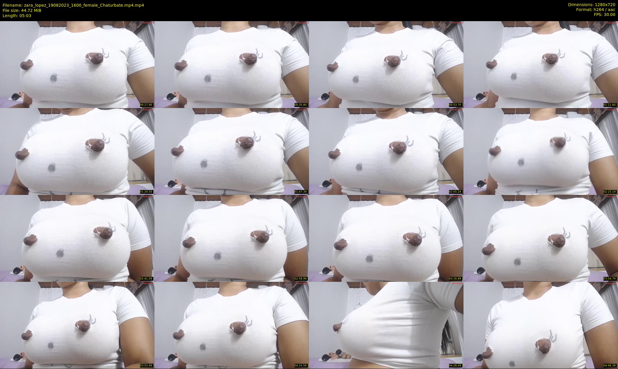 zara_lopez — 6 minute Chaturbate female cam show recording, 720p, Aug 19, 2023