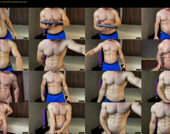 adam_muscle_ — 106 minute Chaturbate male cam show recording, 720p, Aug 20, 2023