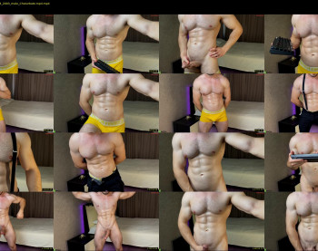 adam_muscle_ — 120 minute Chaturbate male cam show recording, 720p, Aug 20, 2023