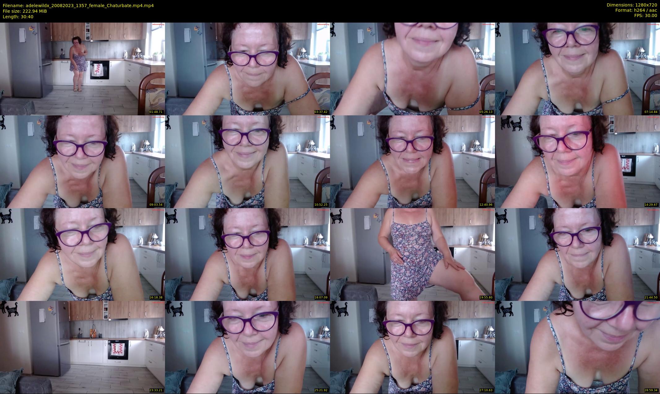 adelewildx — 31 minute Chaturbate female cam show recording, 720p, Aug 20, 2023