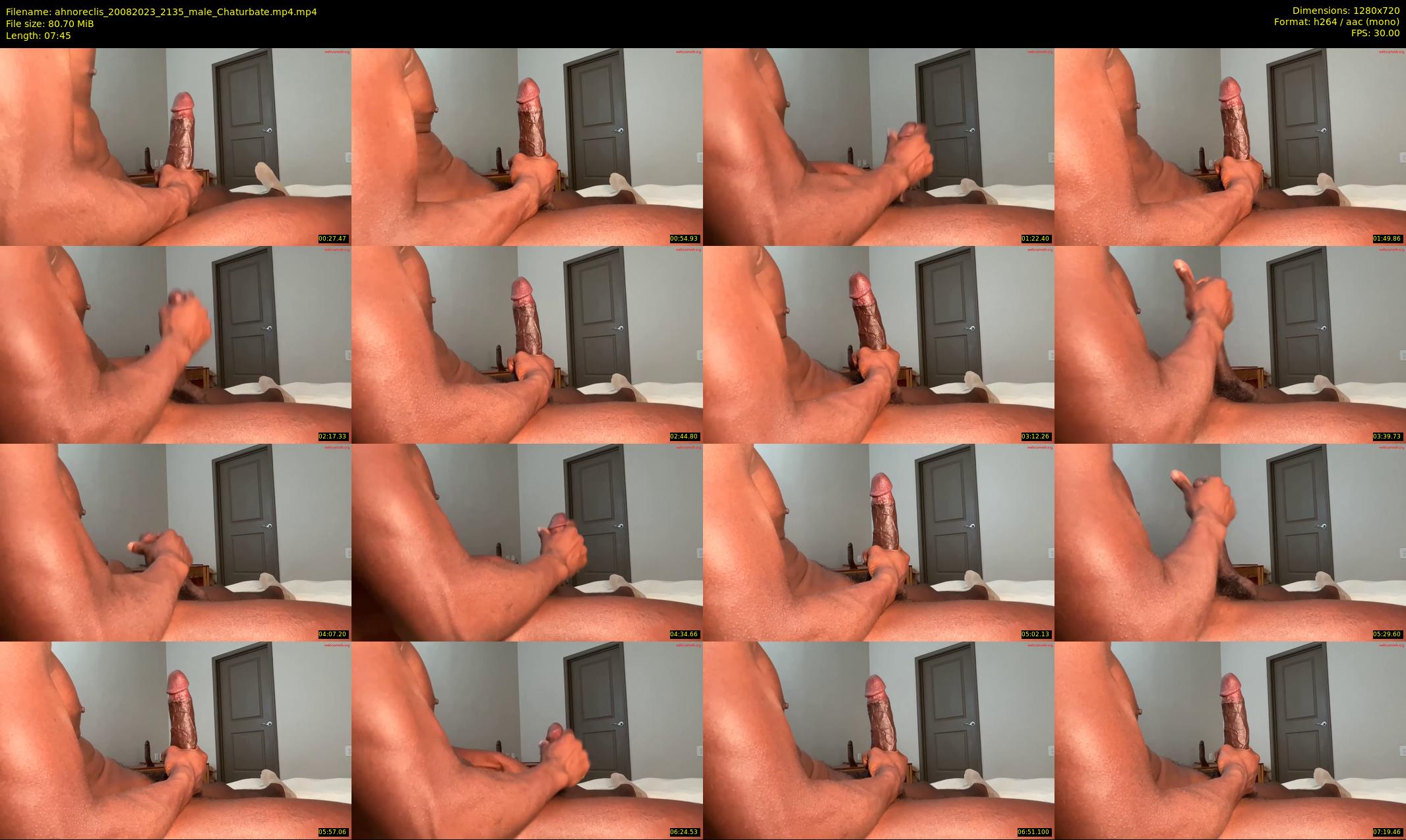 ahnoreclis — 8 minute Chaturbate male cam show recording, 720p, Aug 20, 2023