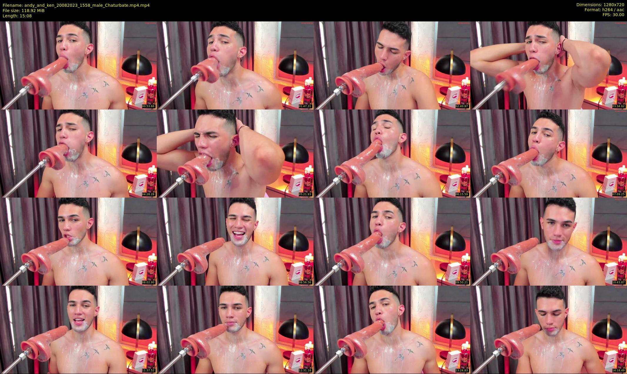 andy_and_ken — 16 minute Chaturbate male cam show recording, 720p, Aug 20, 2023