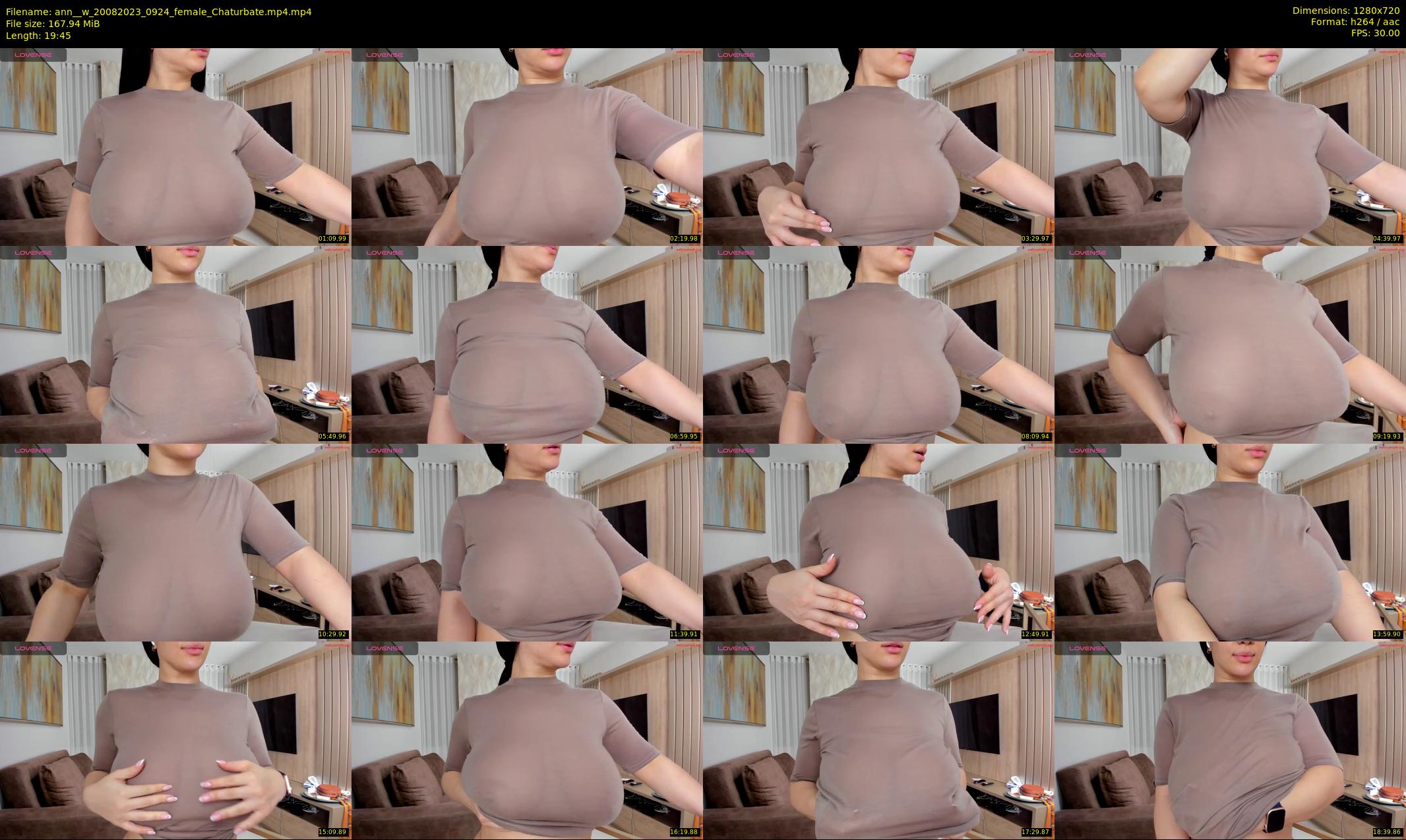 ann__w — 20 minute Chaturbate female cam show recording, 720p, Aug 20, 2023