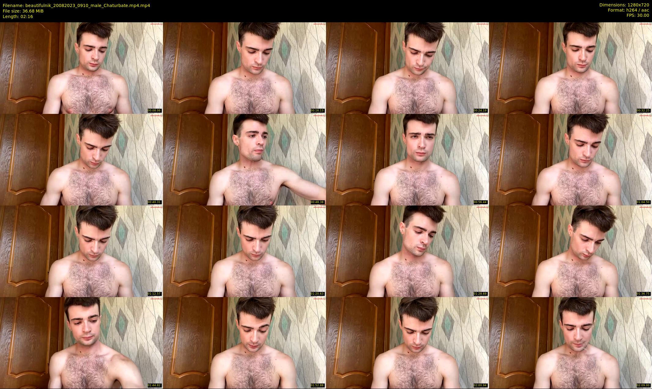 beautifulnik — 3 minute Chaturbate male cam show recording, 720p, Aug 20, 2023