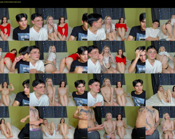 bjliki — 4 minute Chaturbate couple cam show recording, 720p, Aug 20, 2023