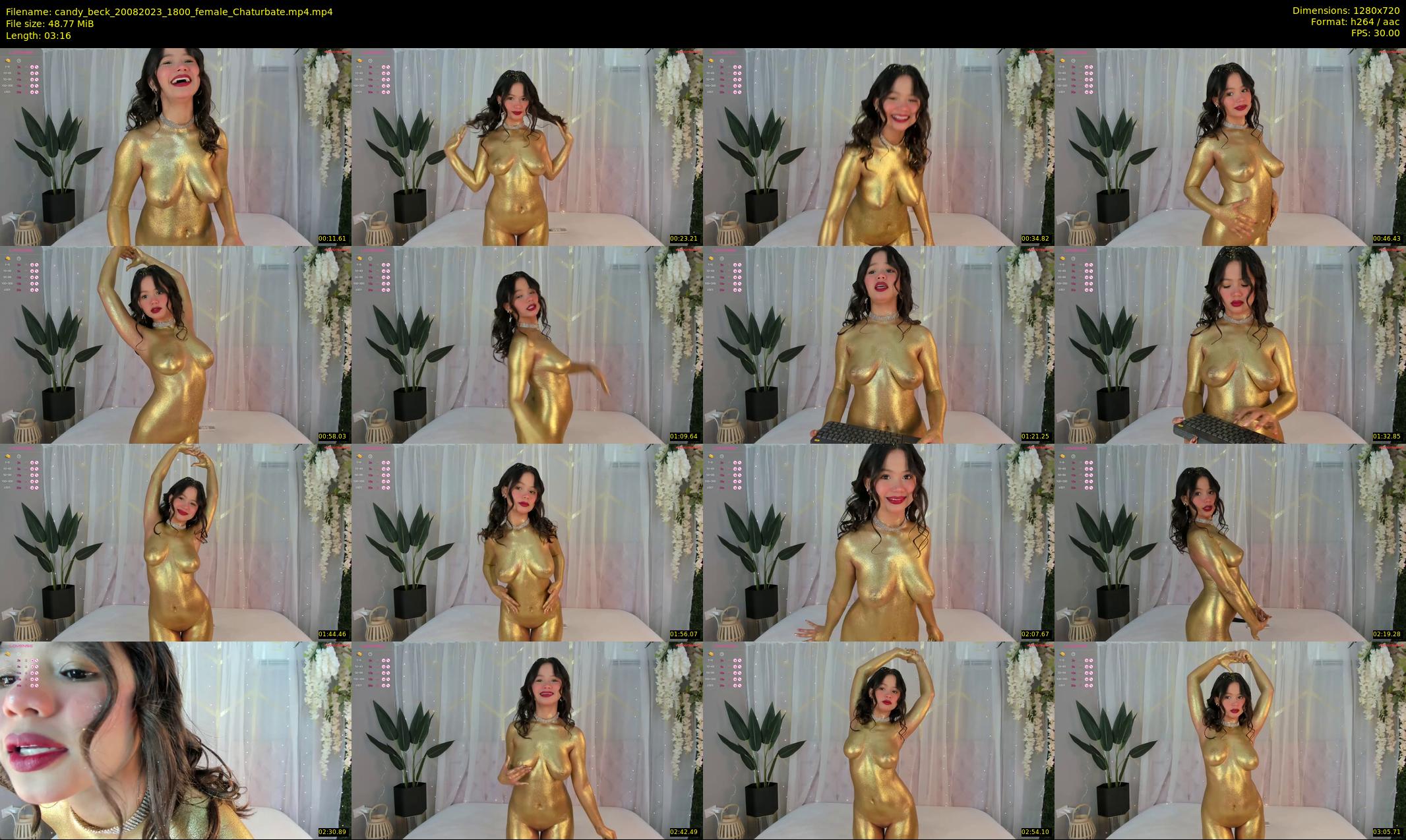 candy_beck — 4 minute Chaturbate female cam show recording, 720p, Aug 20, 2023