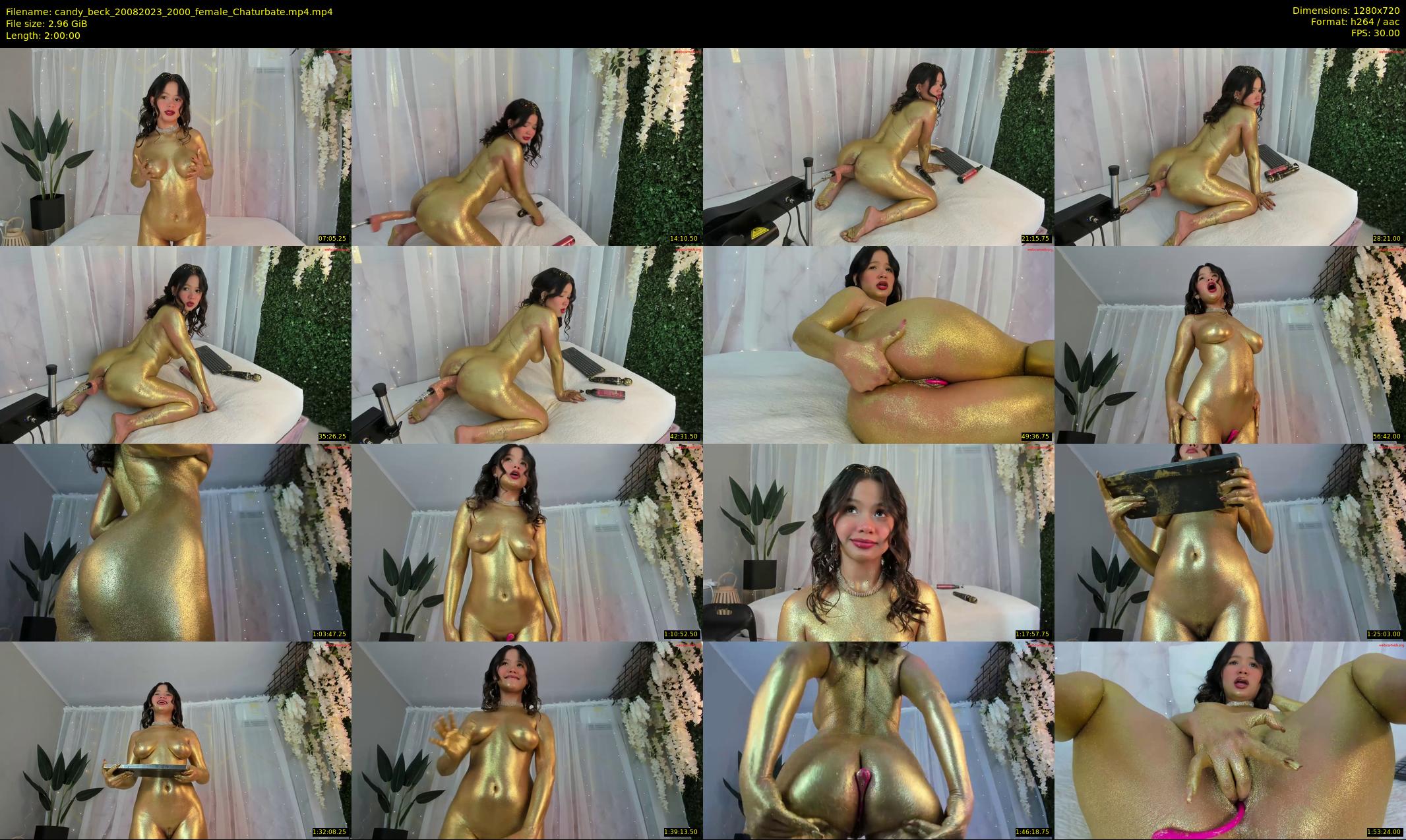 candy_beck — 120 minute Chaturbate female cam show recording, 720p, Aug 20, 2023
