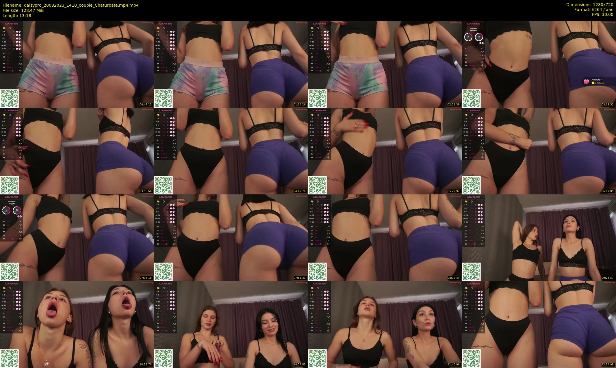 daisypro — 14 minute Chaturbate couple cam show recording, 720p, Aug 20, 2023
