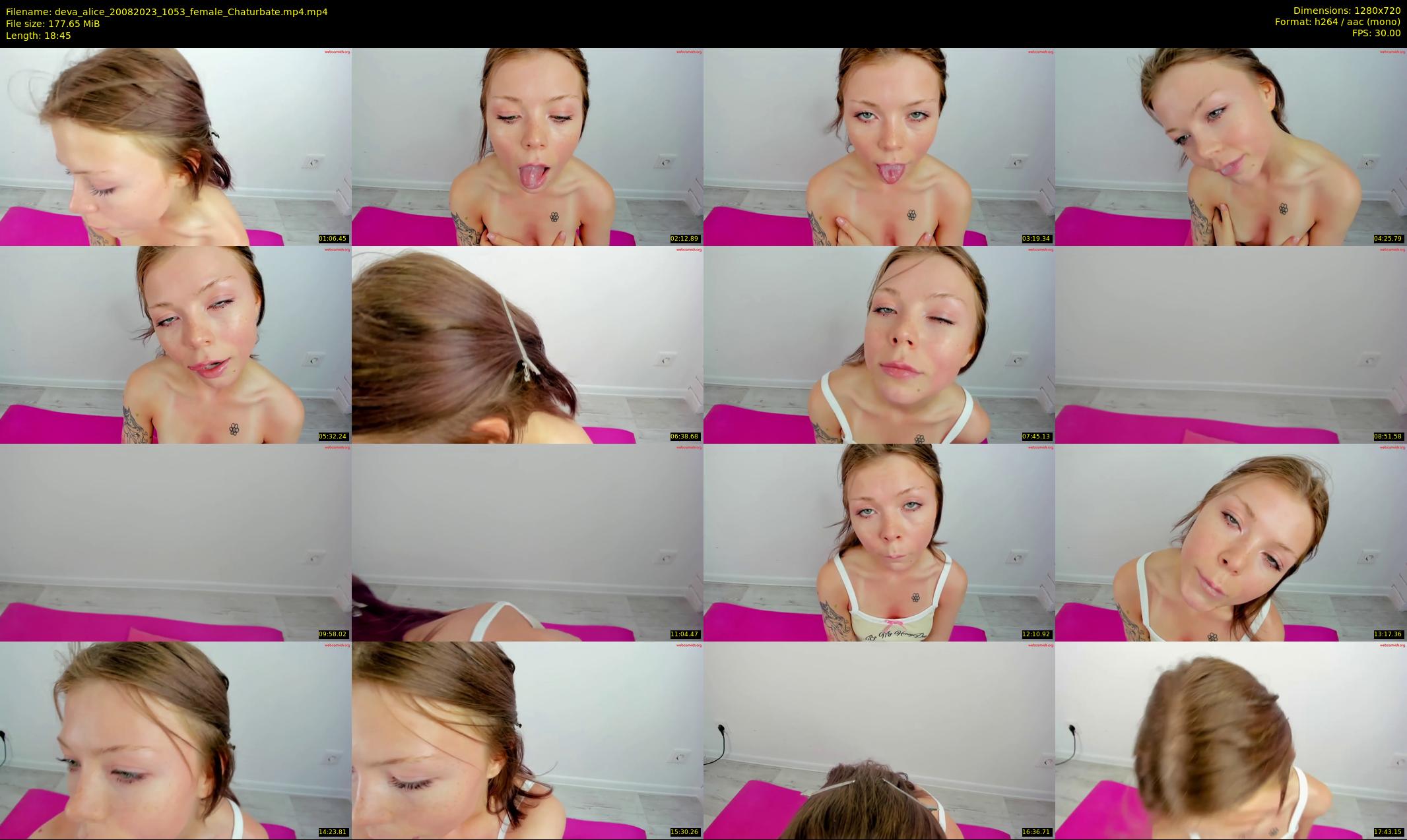 deva_alice — 19 minute Chaturbate female cam show recording, 720p, Aug 20, 2023