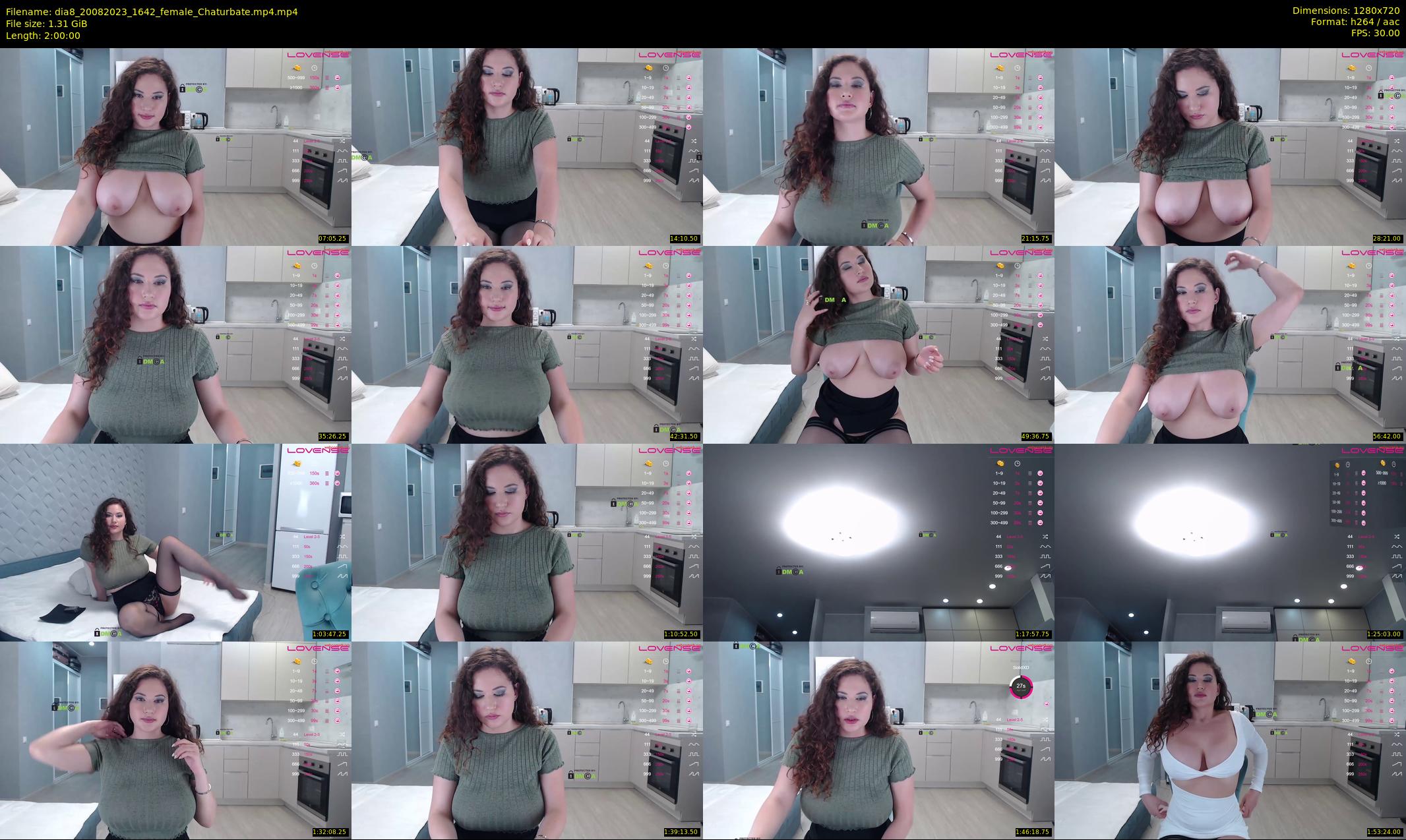 dia8 — 120 minute Chaturbate female cam show recording, 720p, Aug 20, 2023