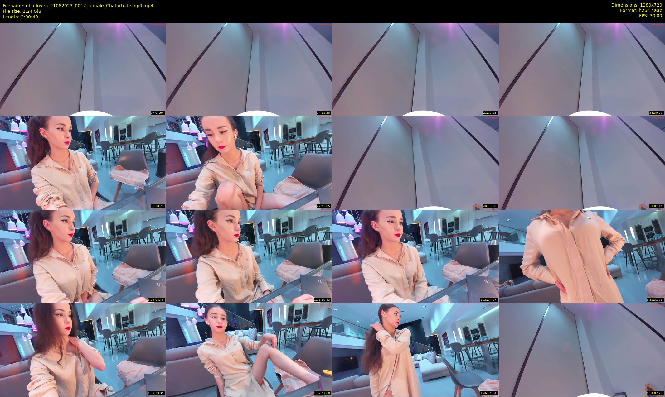 ehotlovea — 121 minute Chaturbate female cam show recording, 720p, Aug 21, 2023