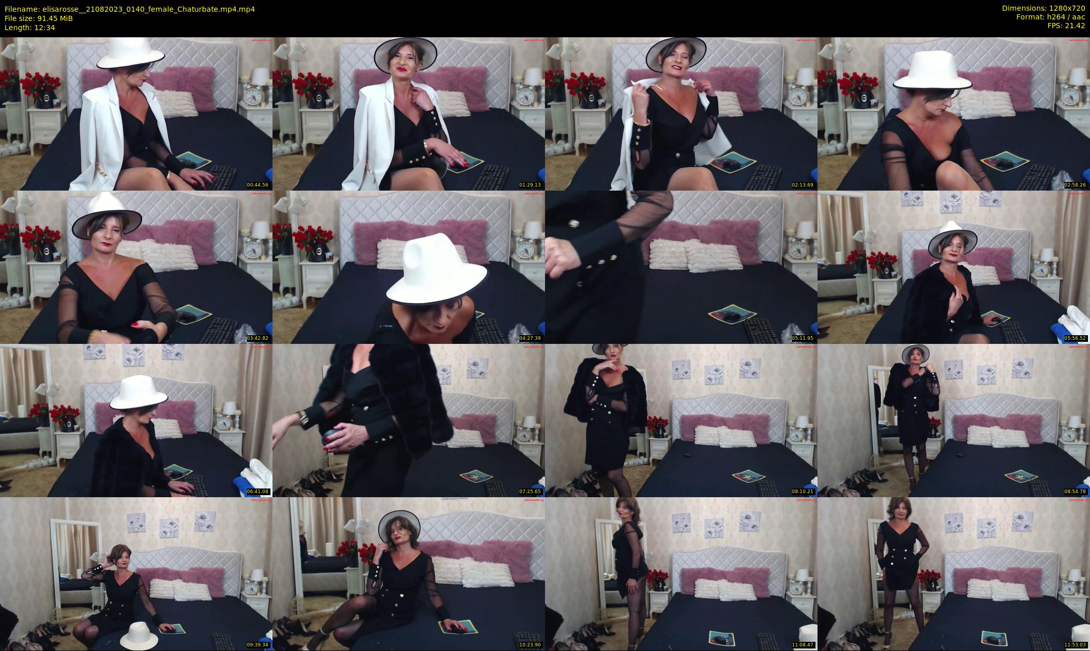 elisarosse_ — 13 minute Chaturbate female cam show recording, 720p, Aug 21, 2023