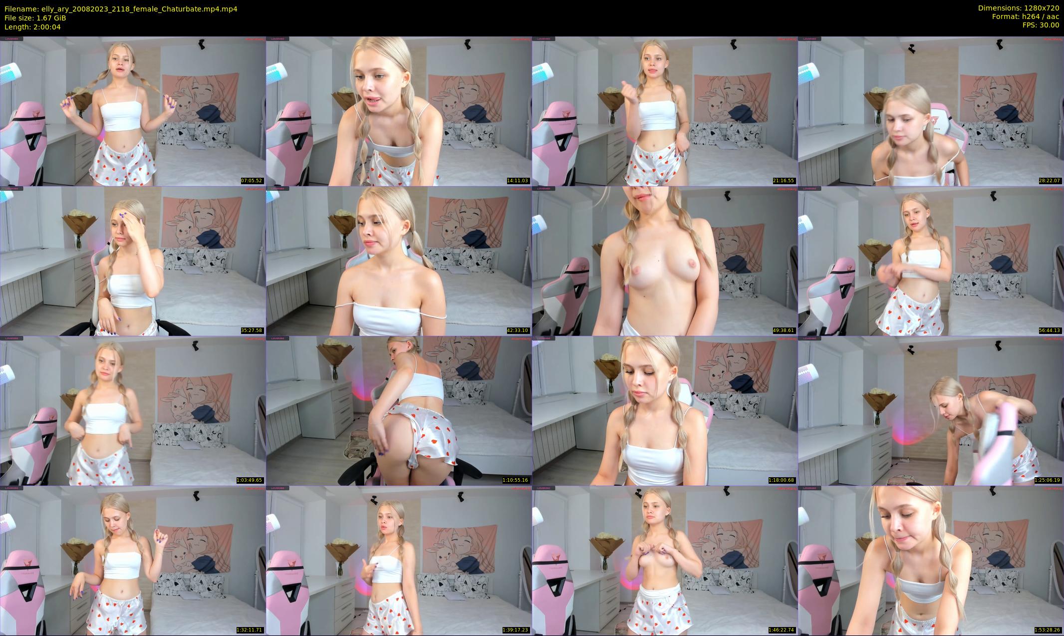 elly_ary — 121 minute Chaturbate female cam show recording, 720p, Aug 20, 2023