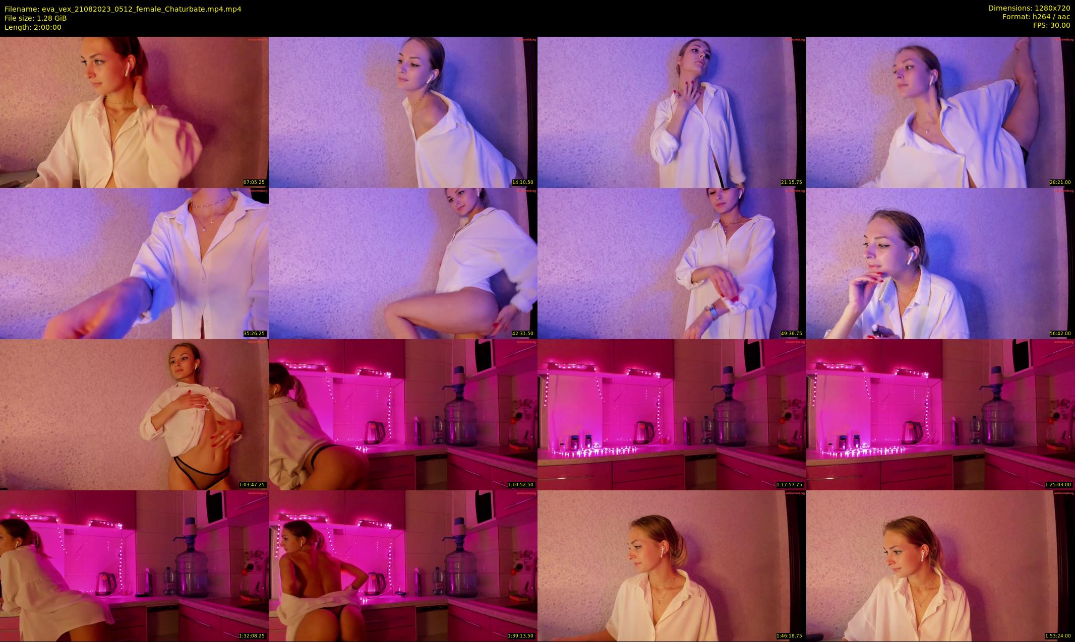 eva_vex — 120 minute Chaturbate female cam show recording, 720p, Aug 21, 2023