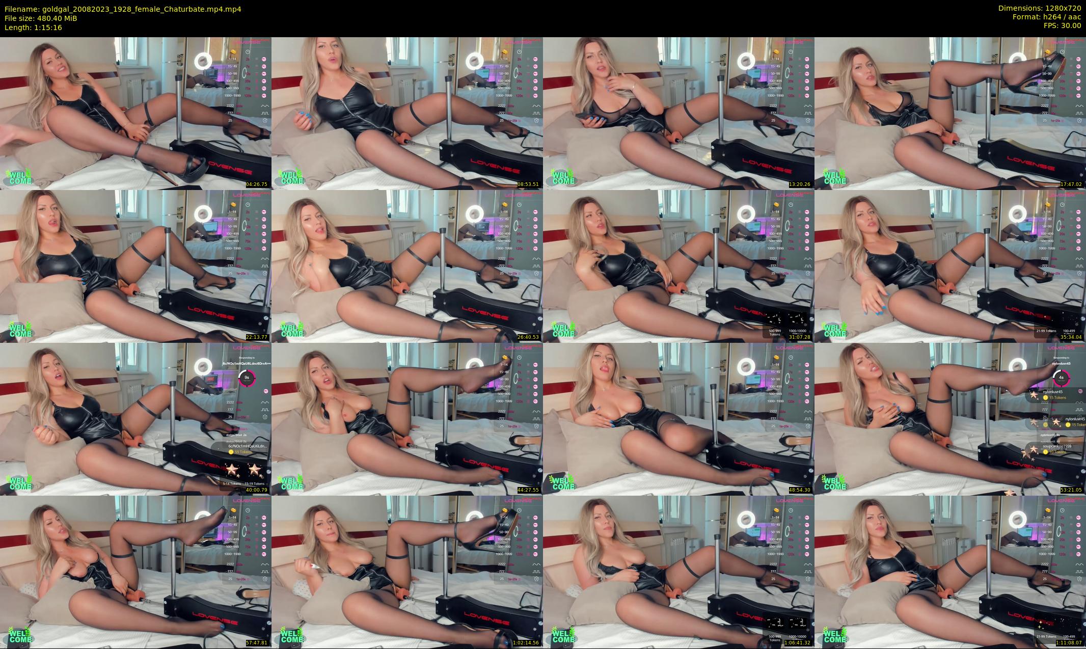 goldgal — 76 minute Chaturbate female cam show recording, 720p, Aug 20, 2023
