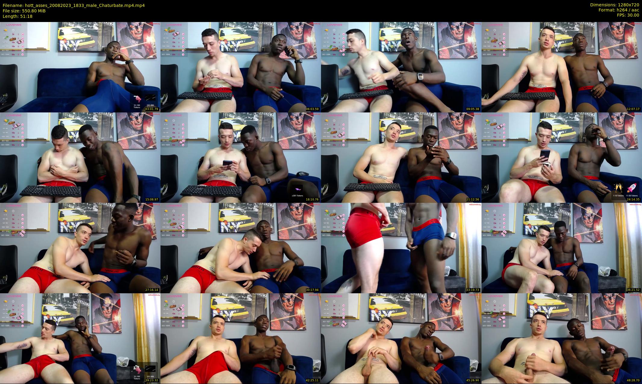 hott_asses — 52 minute Chaturbate male cam show recording, 720p, Aug 20, 2023
