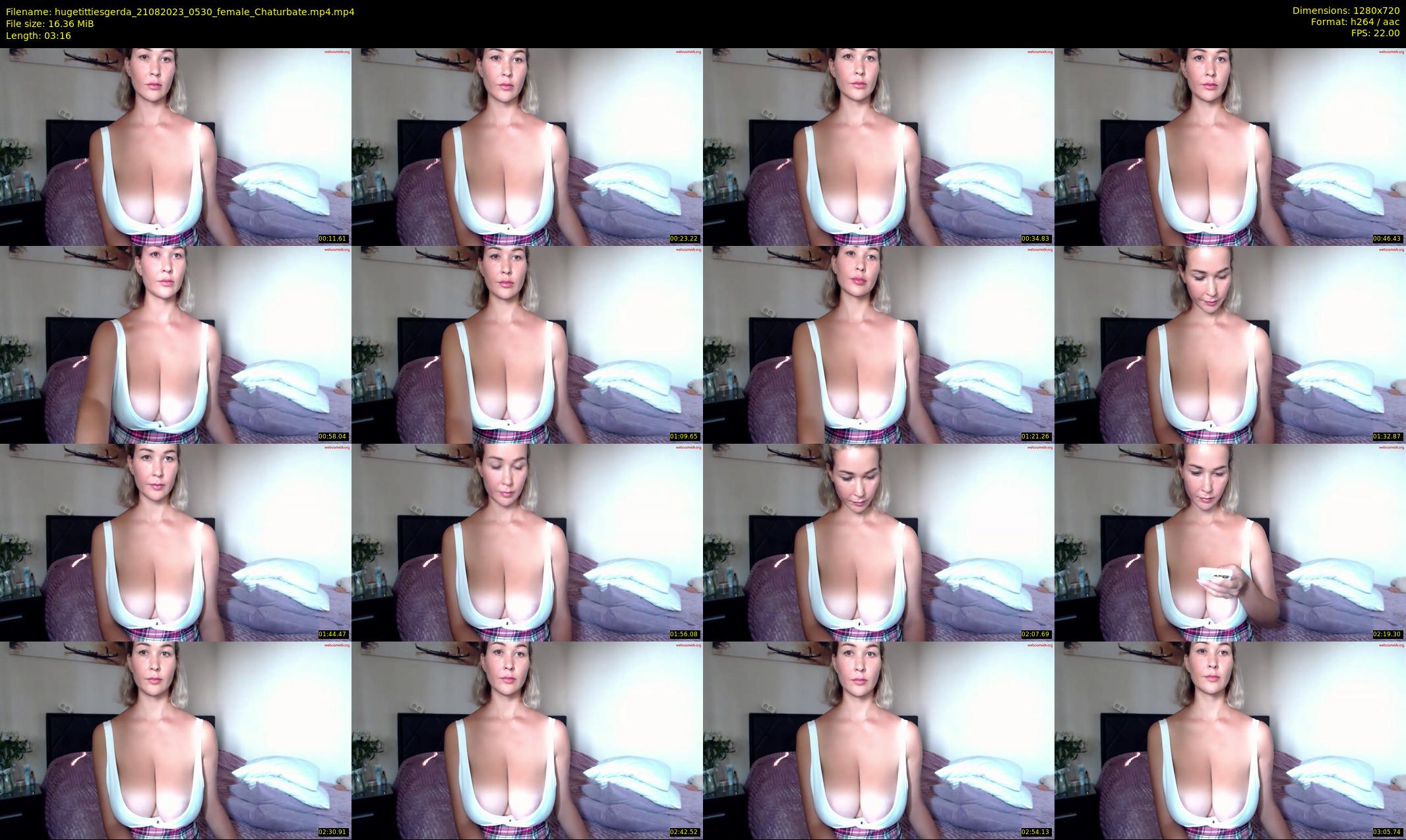 hugetittiesgerda — 4 minute Chaturbate female cam show recording, 720p, Aug 21, 2023
